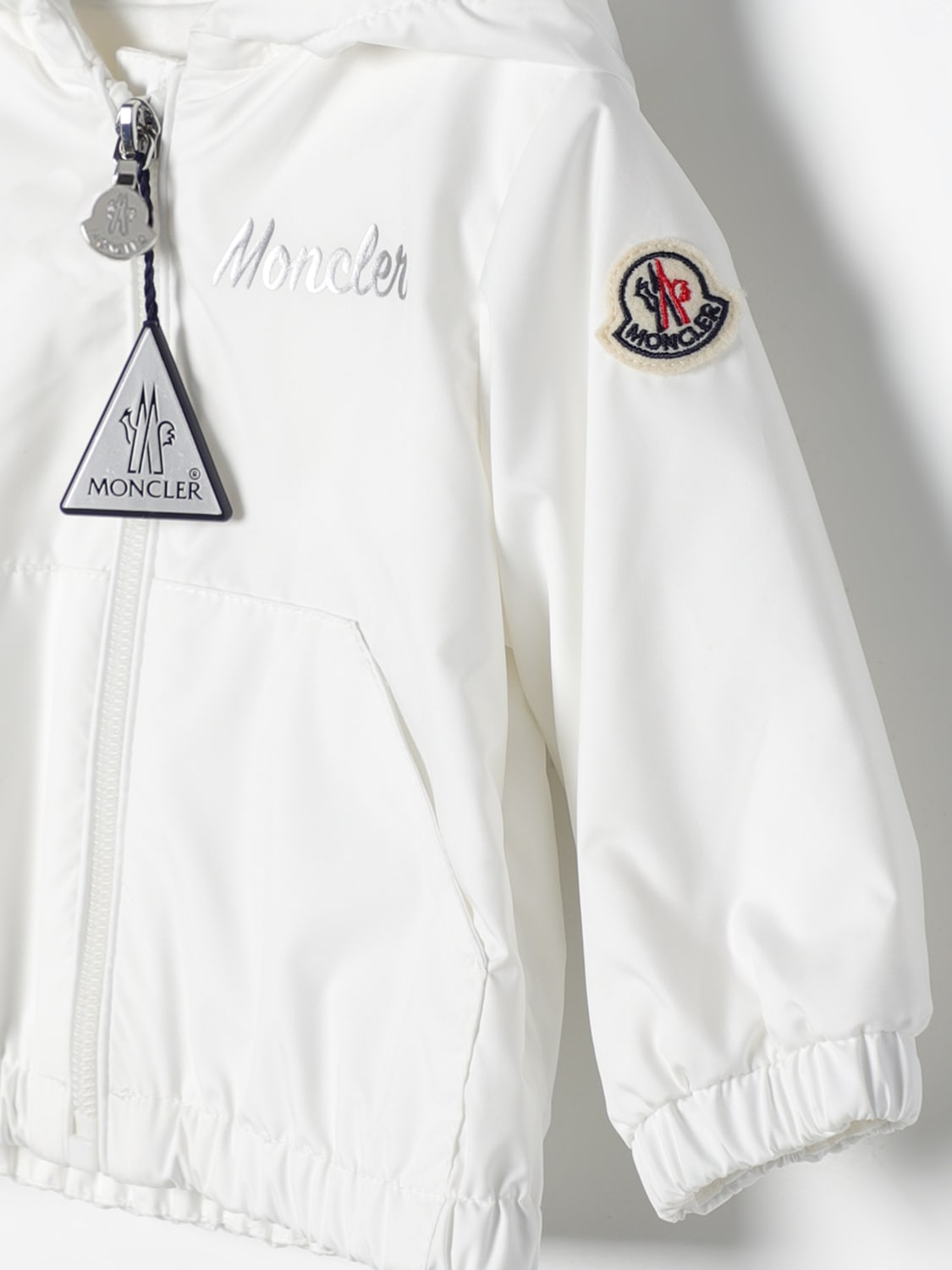 MONCLER GIACCA: Giacca bambino Moncler, Bianco - Img 3