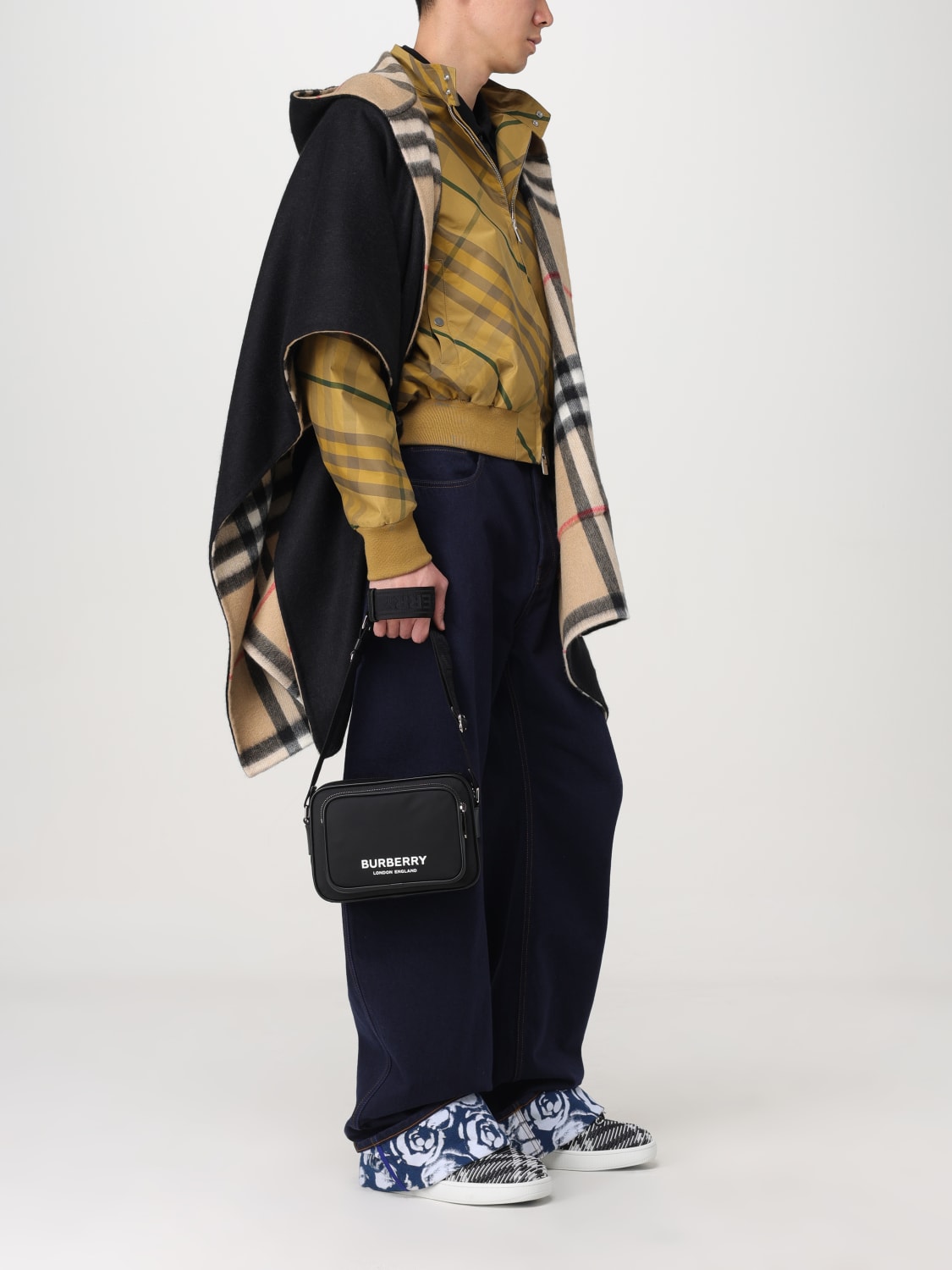 BURBERRY JACKET: Coat men Burberry, Yellow - Img 2