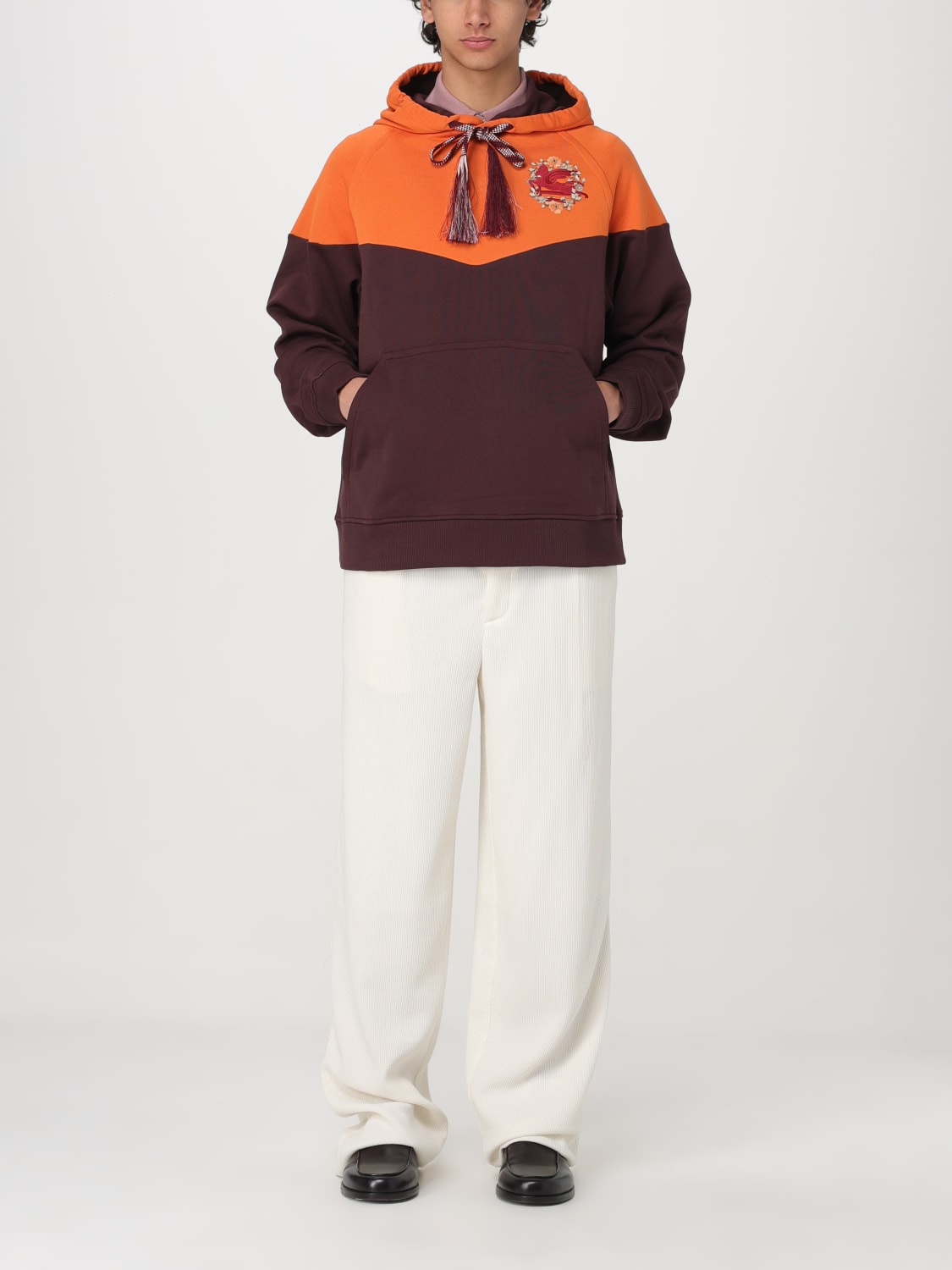 ETRO SWEATSHIRT: Sweatshirt men Etro, Orange - Img 2