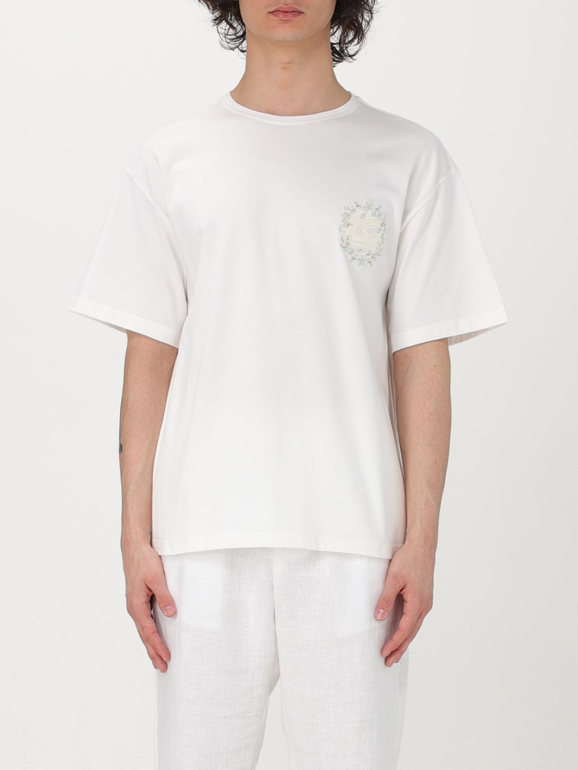 Giglio T-shirt basic Etro