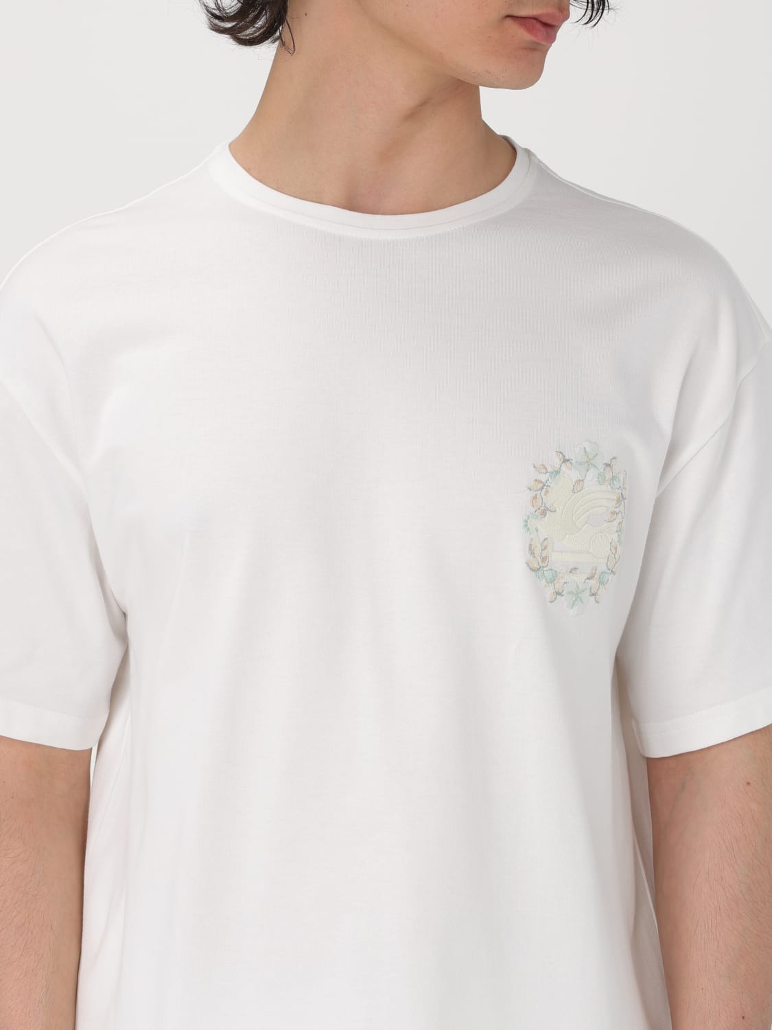 ETRO T-SHIRT: T-shirt men Etro, White - Img 5