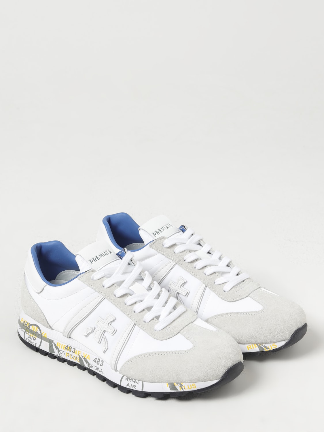 スニーカー PREMIATA Women Sneakers 415153 LUCYD WHITE PREMIATA: Shoes woman - White 1 | Premiata sneakers LUCYD