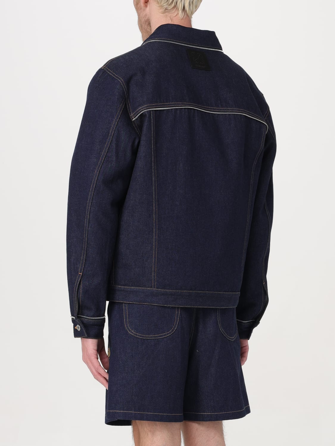 OFF-WHITE JACKET: Jacket men Off-white, Blue - Img 3