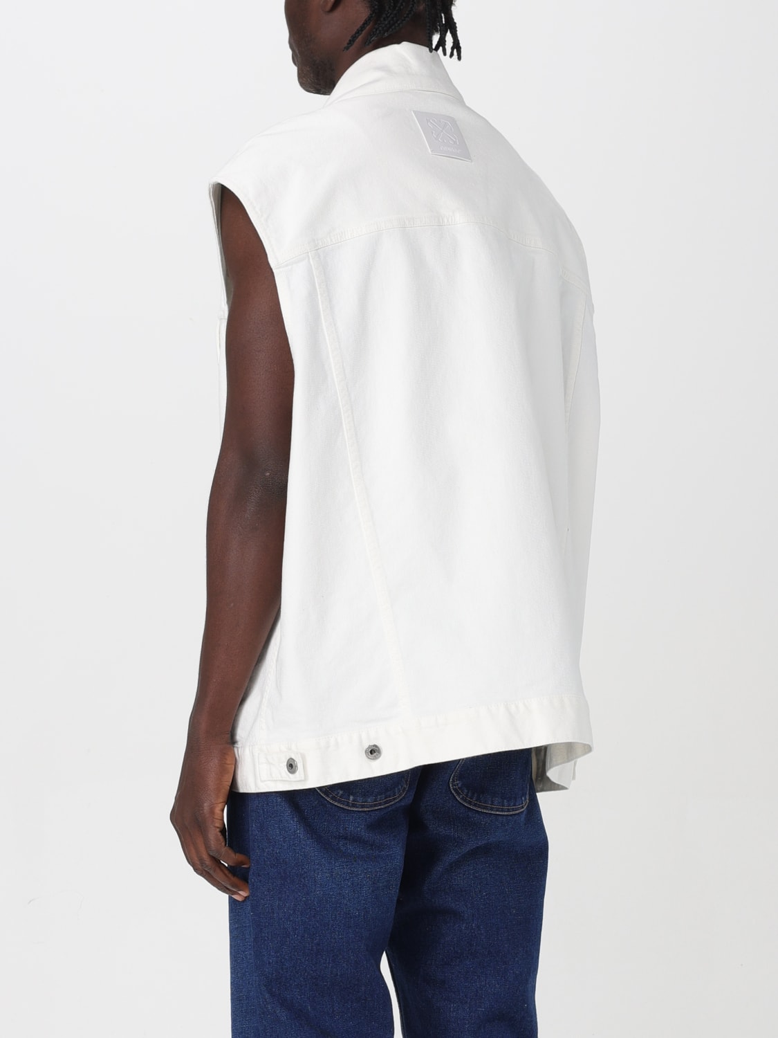 Off-White Outlet: men's vest - White | Off-White suit vest ...