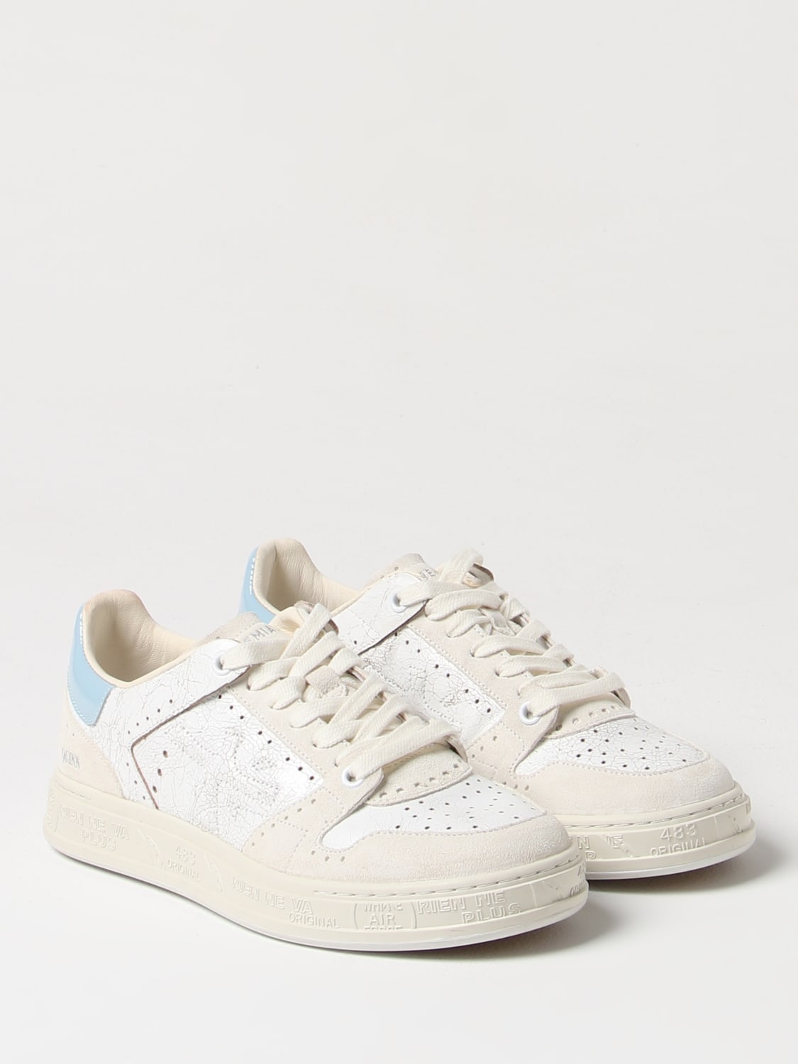 スニーカー PREMIATA Women Sneakers QUINND7419 White PREMIATA: Sneakers woman - White | Premiata sneakers QUINND