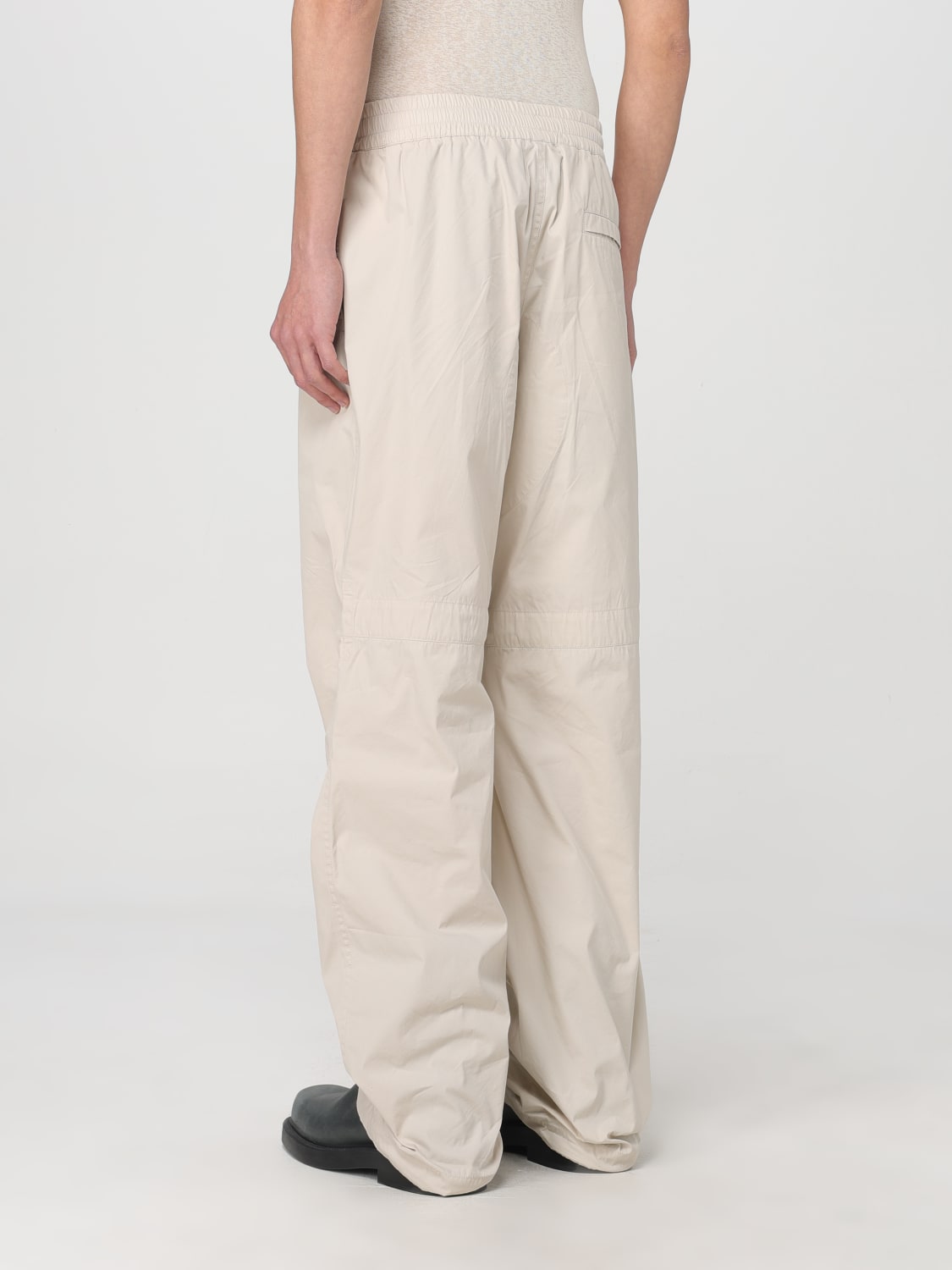 BURBERRY PANTS: Pants men Burberry, Ivory - Img 3