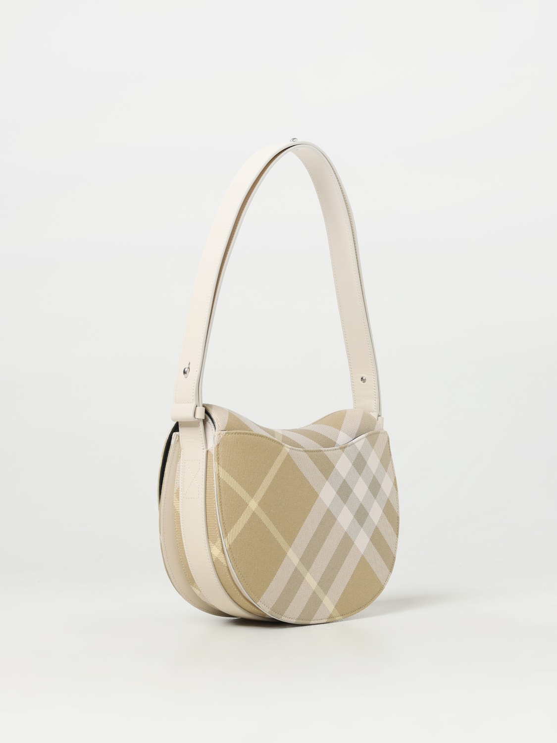 BURBERRY SHOULDER BAG: Shoulder bag woman Burberry, Beige - Img 3