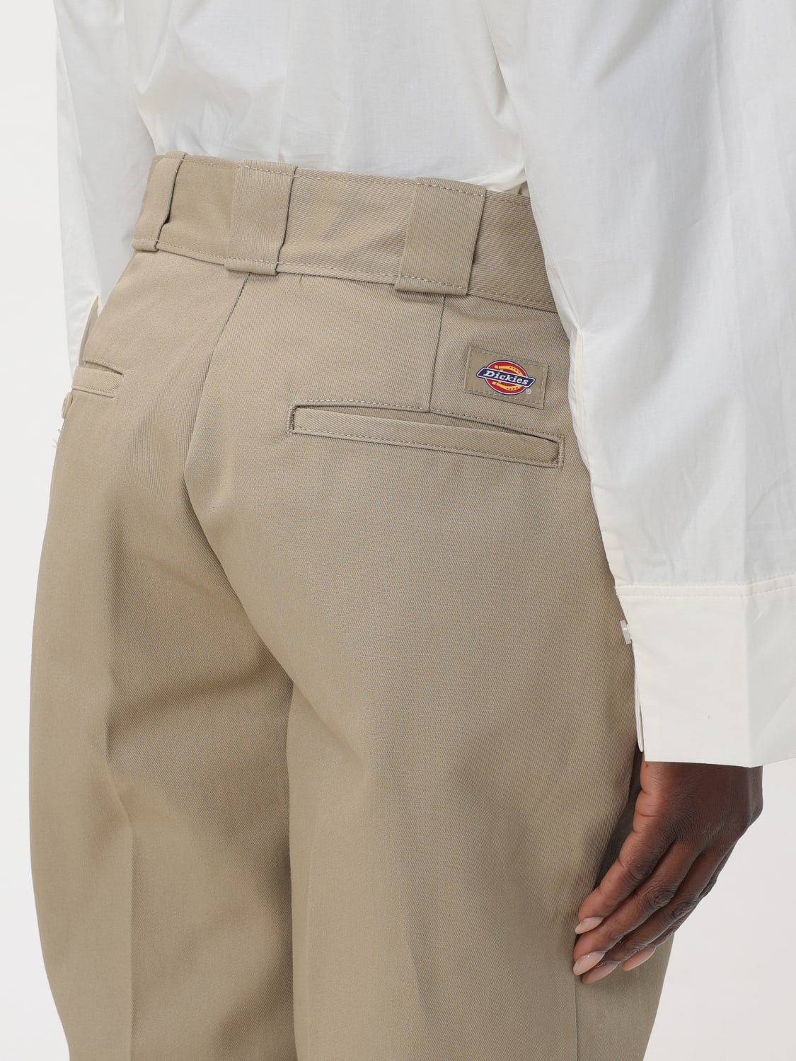 DICKIES PANTS: Pants woman Dickies, White - Img 3