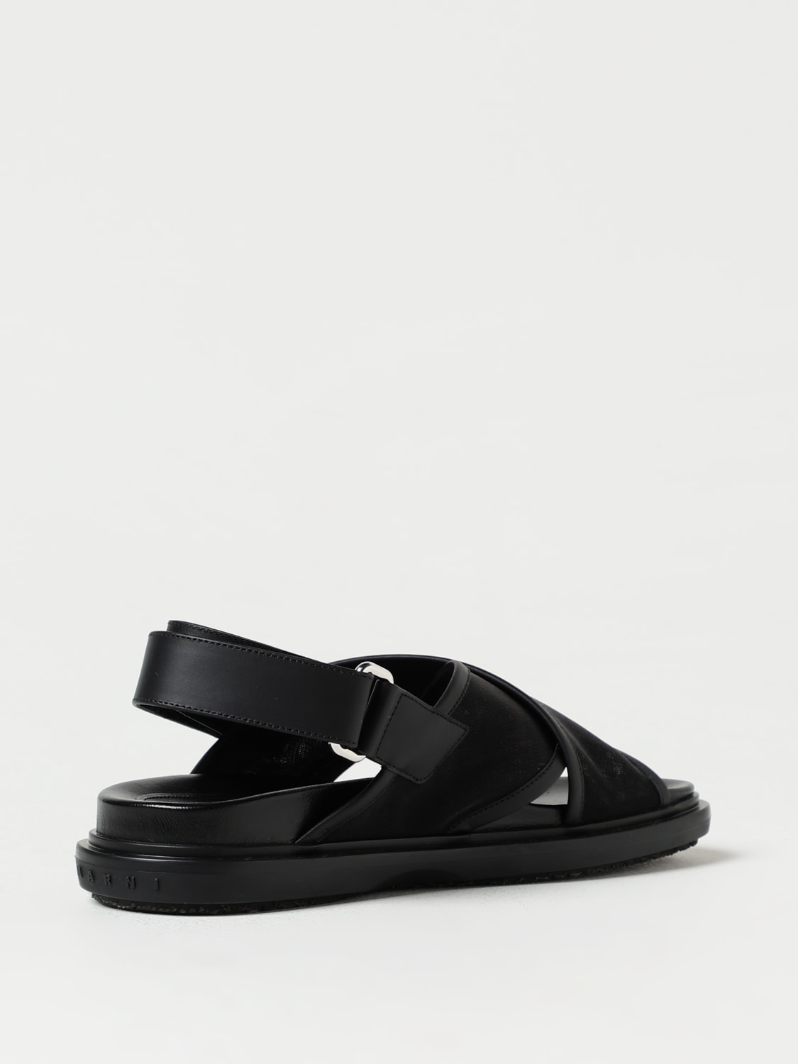 MARNI FLAT SANDALS: Shoes woman Marni, Black - Img 3