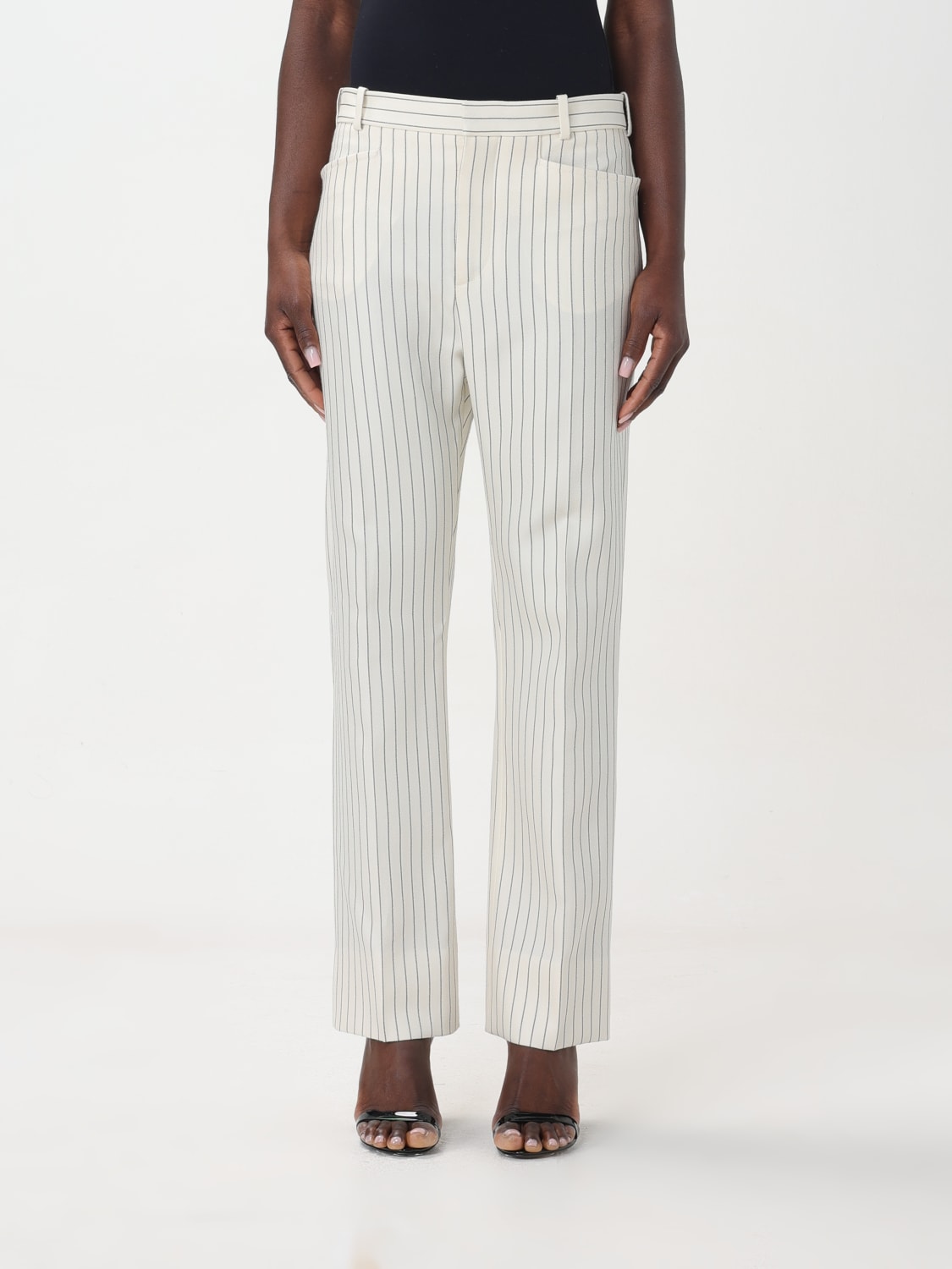 TOM FORD PANTS: Pants woman Tom Ford, White - Img 1