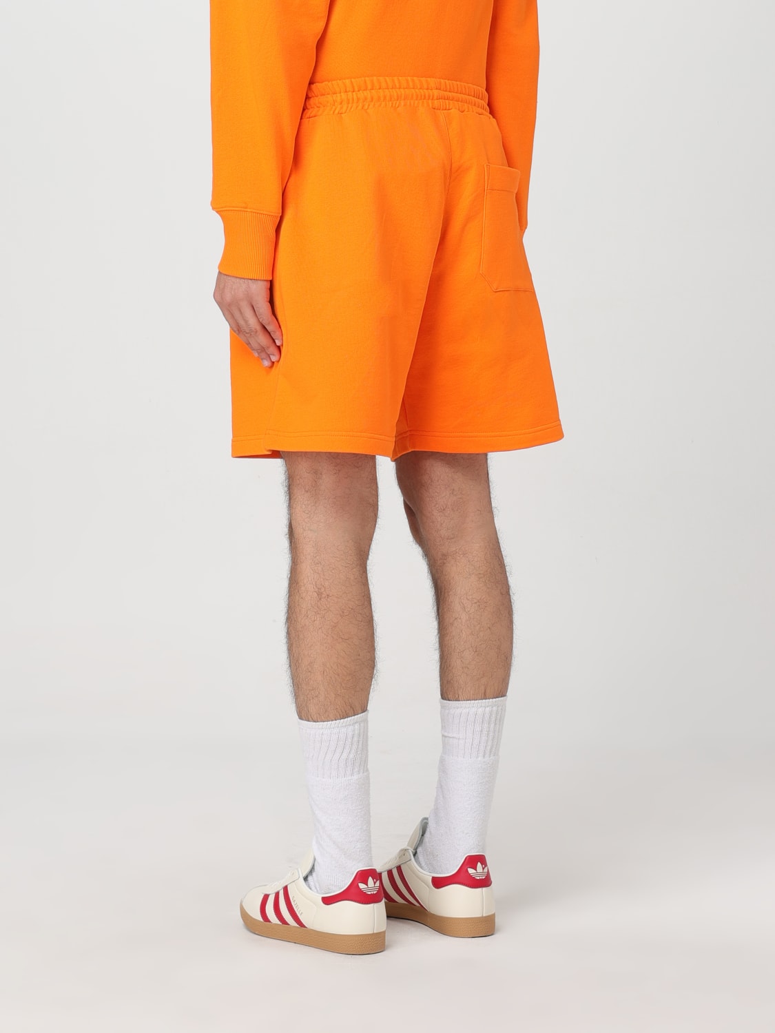 MSGM SHORTS: Short men MSGM, Orange - Img 3