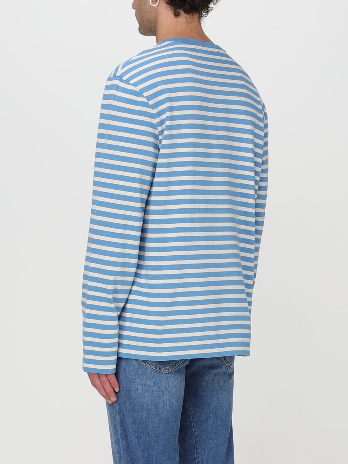 MAISON KITSUNÉ Tシャツ: Tシャツ メンズ Maison KitsunÉ, ブルー - Img 2