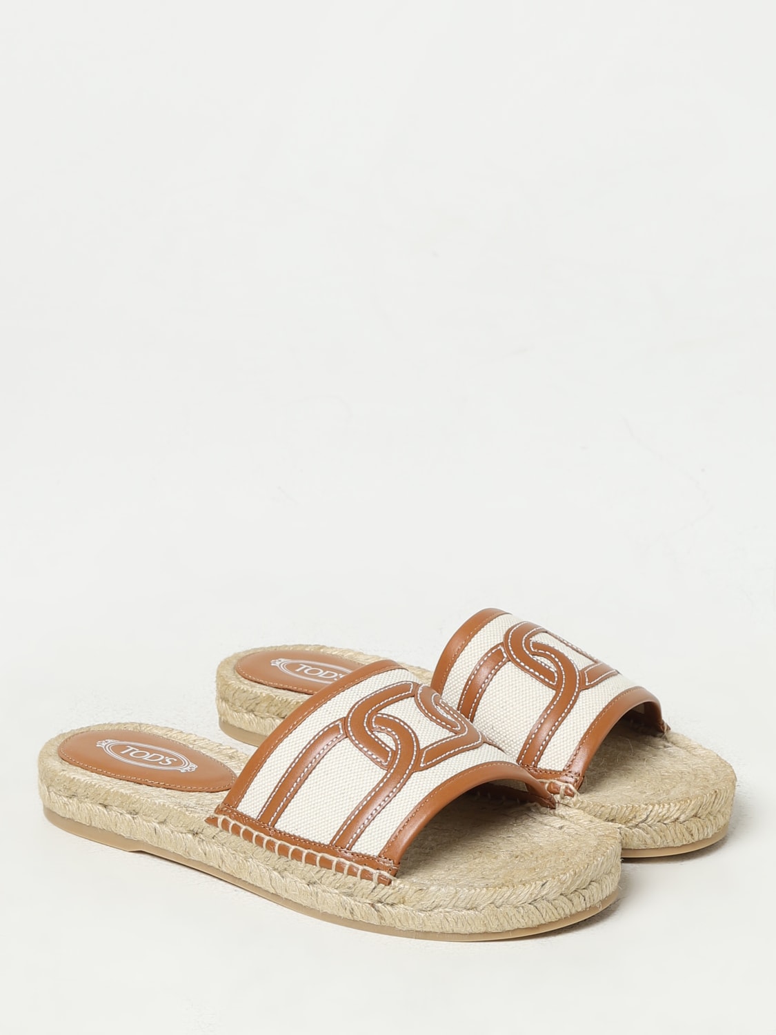 TOD'S SANDALIAS PLANAS: Zapatos mujer Tod's, Beige - Img 2