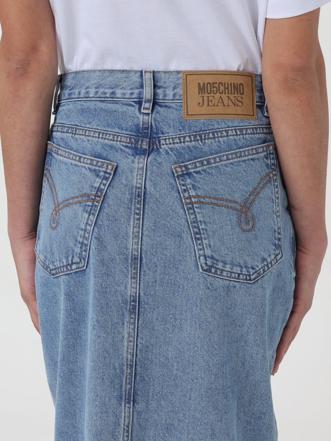 MOSCHINO JEANS JUPE: Jupe femme Moschino Jeans, Denim - Img 5