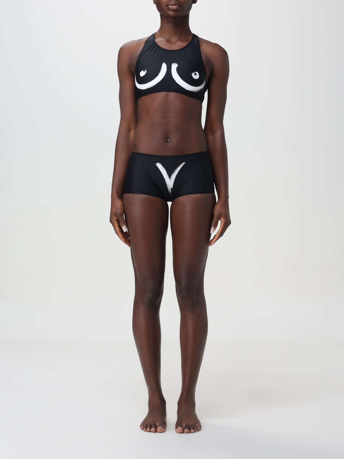 MOSCHINO COUTURE COSTUME: Costume a bikini Moschino Couture, Nero - Img 1