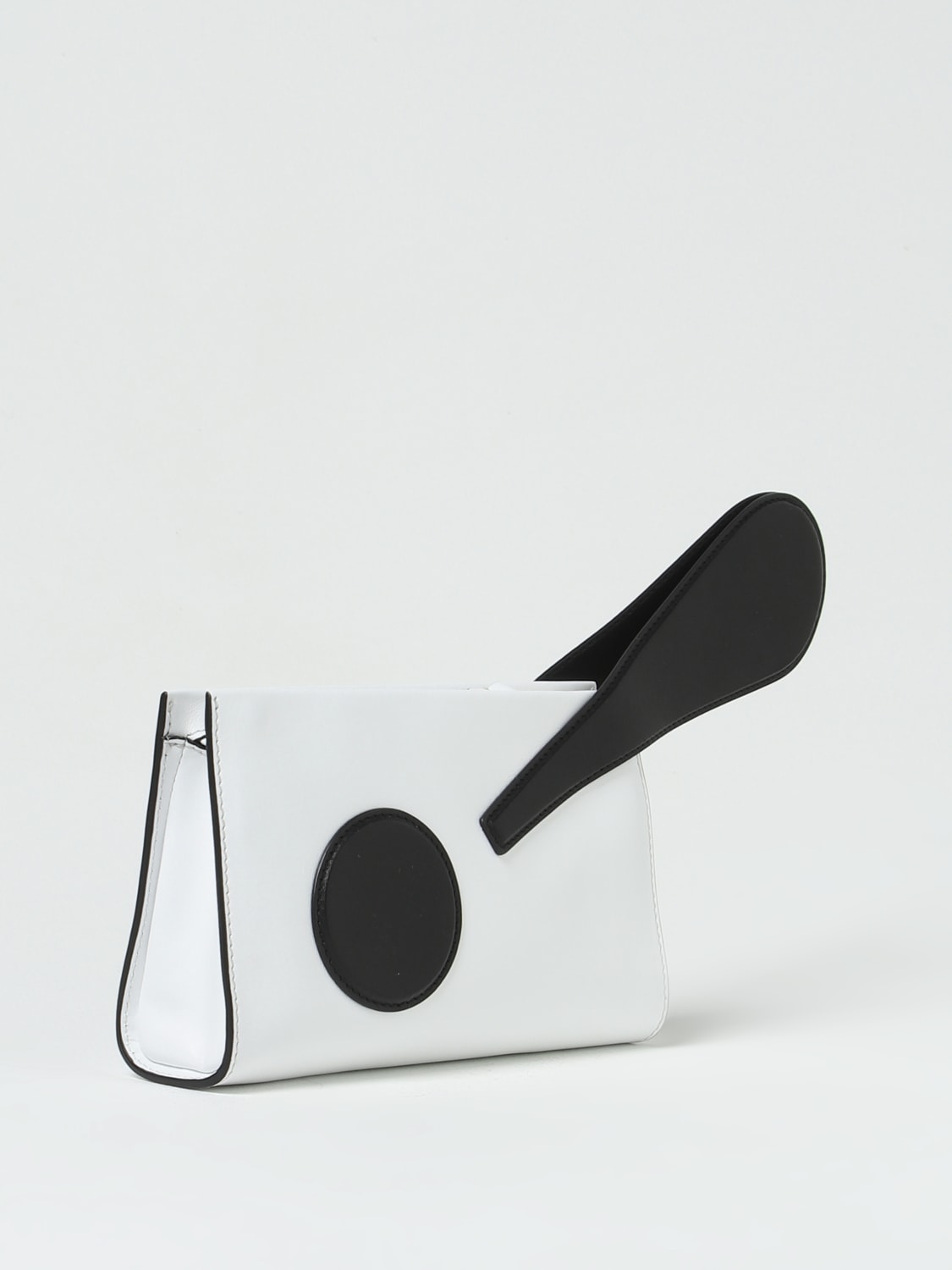 クラッチバッグ MOSCHINO COUTURE Woman Clutch White 84128008 4001 Moschino Couture Outlet: Clutch woman - White | Moschino