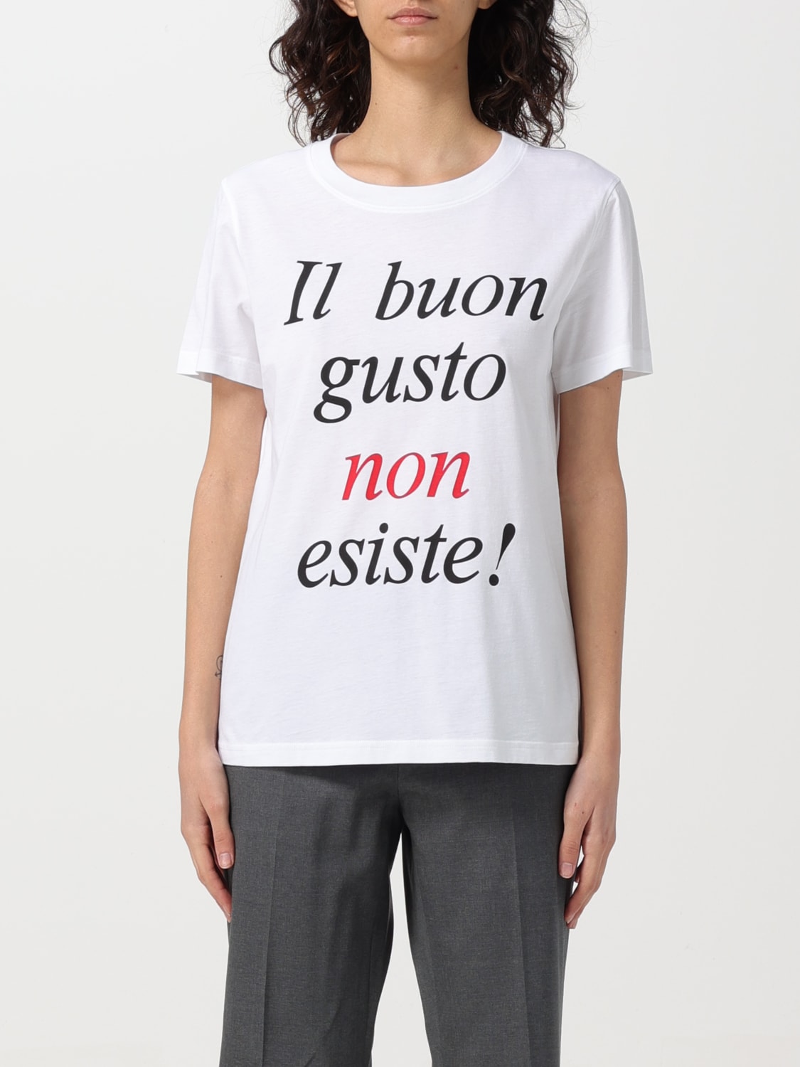 MOSCHINO COUTURE T-SHIRT: T-shirt woman Moschino Couture, White - Img 1