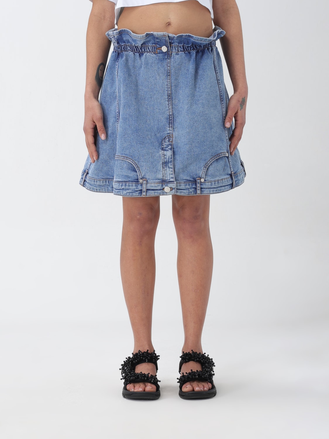 MOSCHINO JEANS FALDA: Falda mujer Moschino Jeans, Denim - Img 1