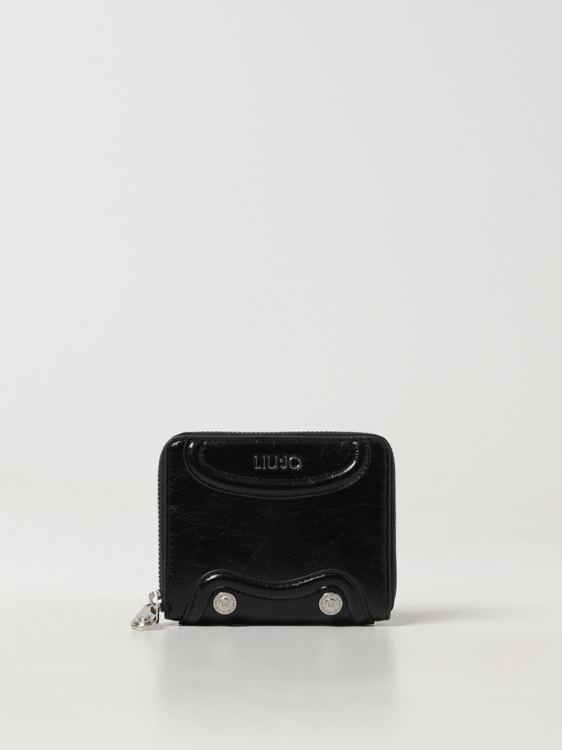 LIU JO WALLET: Wallet woman Liu Jo, Black - Img 1