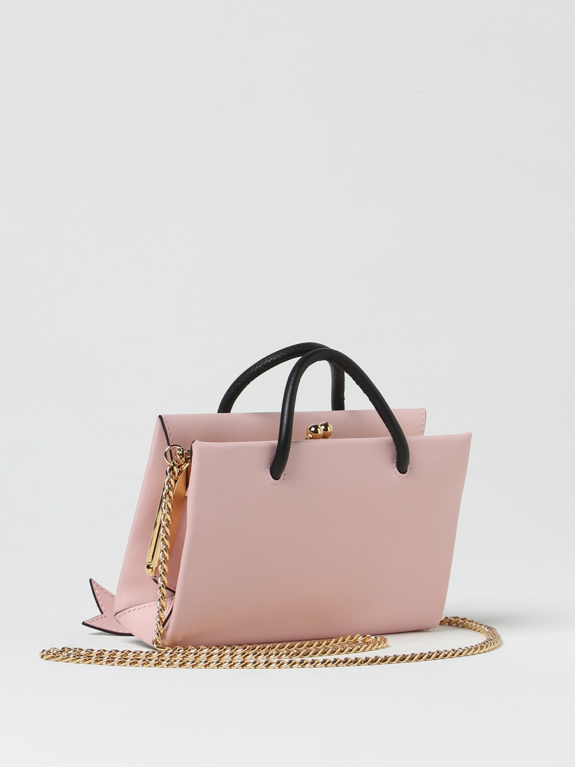 Moschino pink tote deals bag