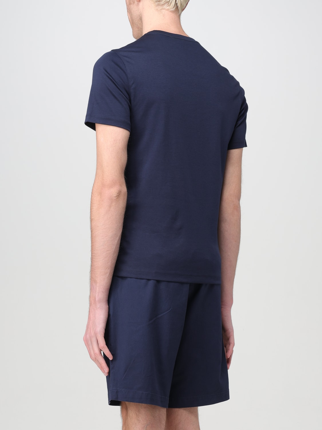 MICHAEL KORS T-SHIRT: T-shirt Michael Kors in jersey di cotone , Blue - Img 2