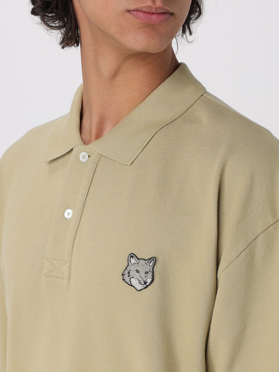 Maison Kitsunéアウトレット：Tシャツ メンズ - ベージュ