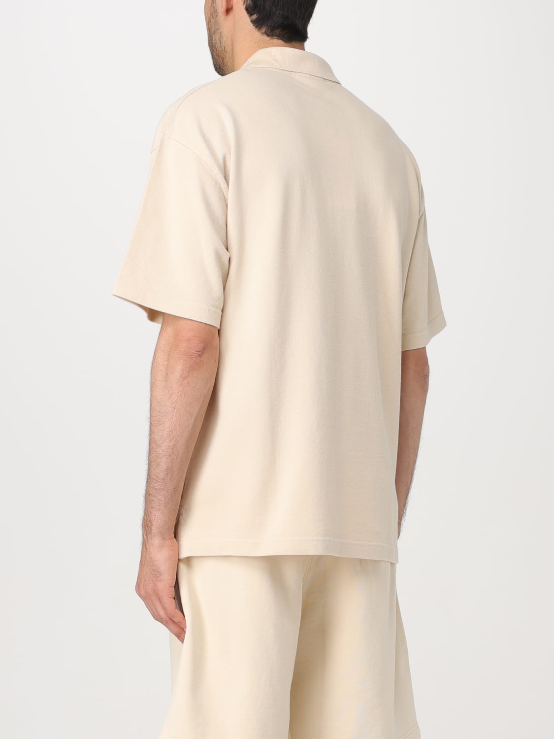 MAISON KITSUNÉ POLO: T-shirt homme Maison KitsunÉ, Crème - Img 3