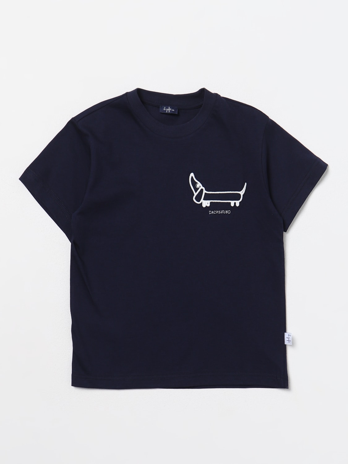 IL GUFO T-SHIRT: T-shirt enfant Il Gufo, Bleu - Img 1