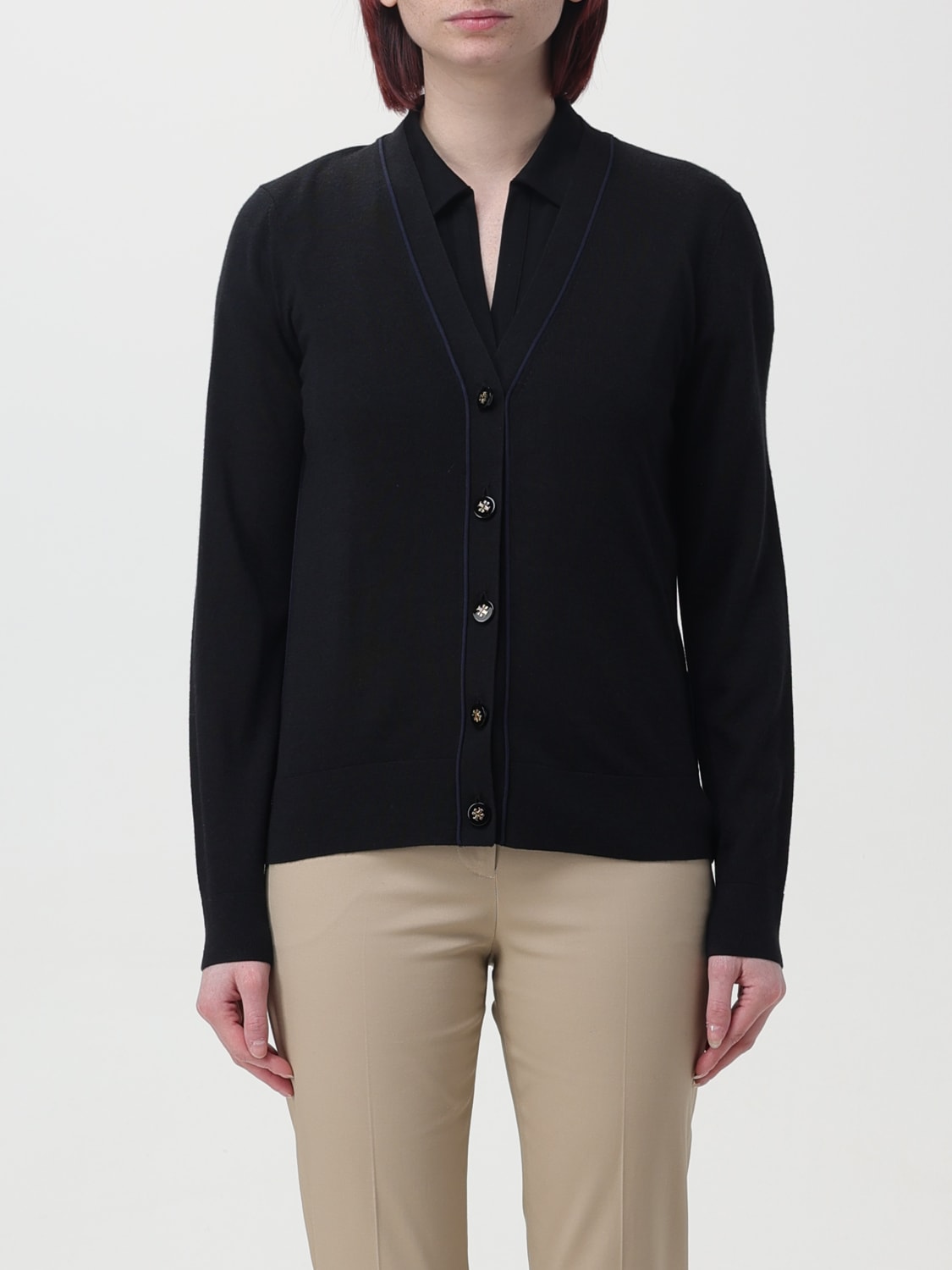 Tory burch black sweater cheap