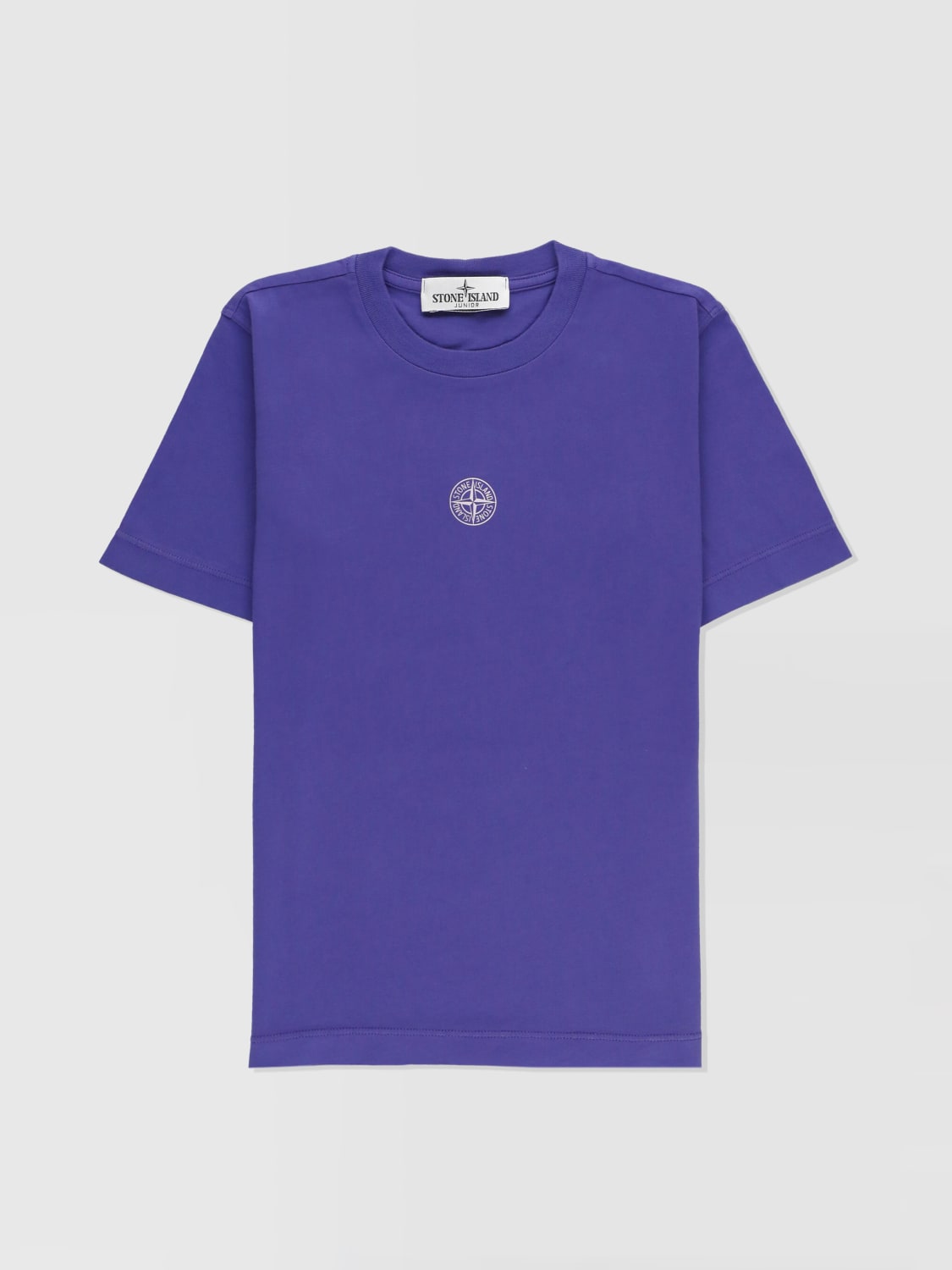 Purple stone island t shirt top