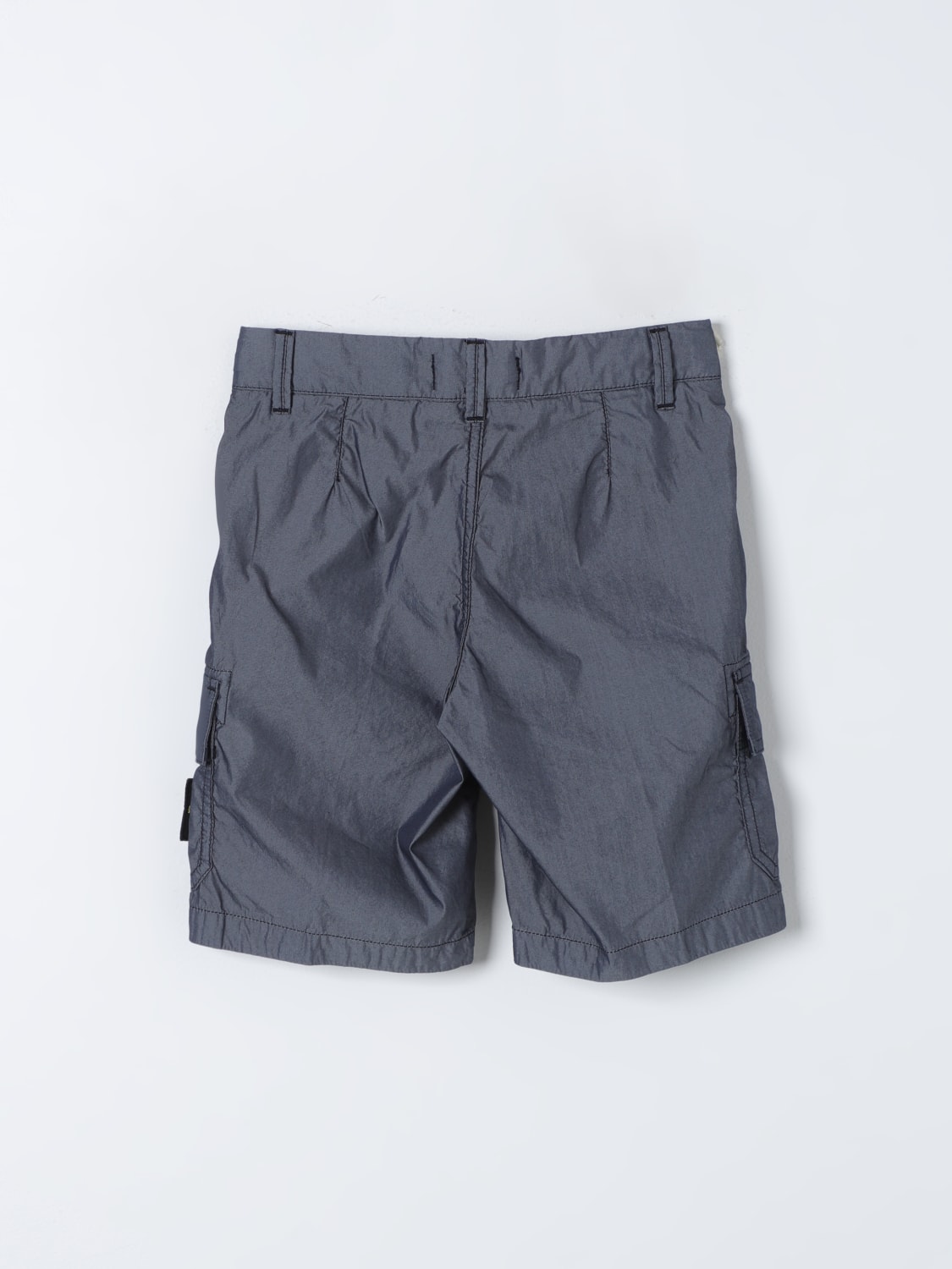Boys stone island shorts discount