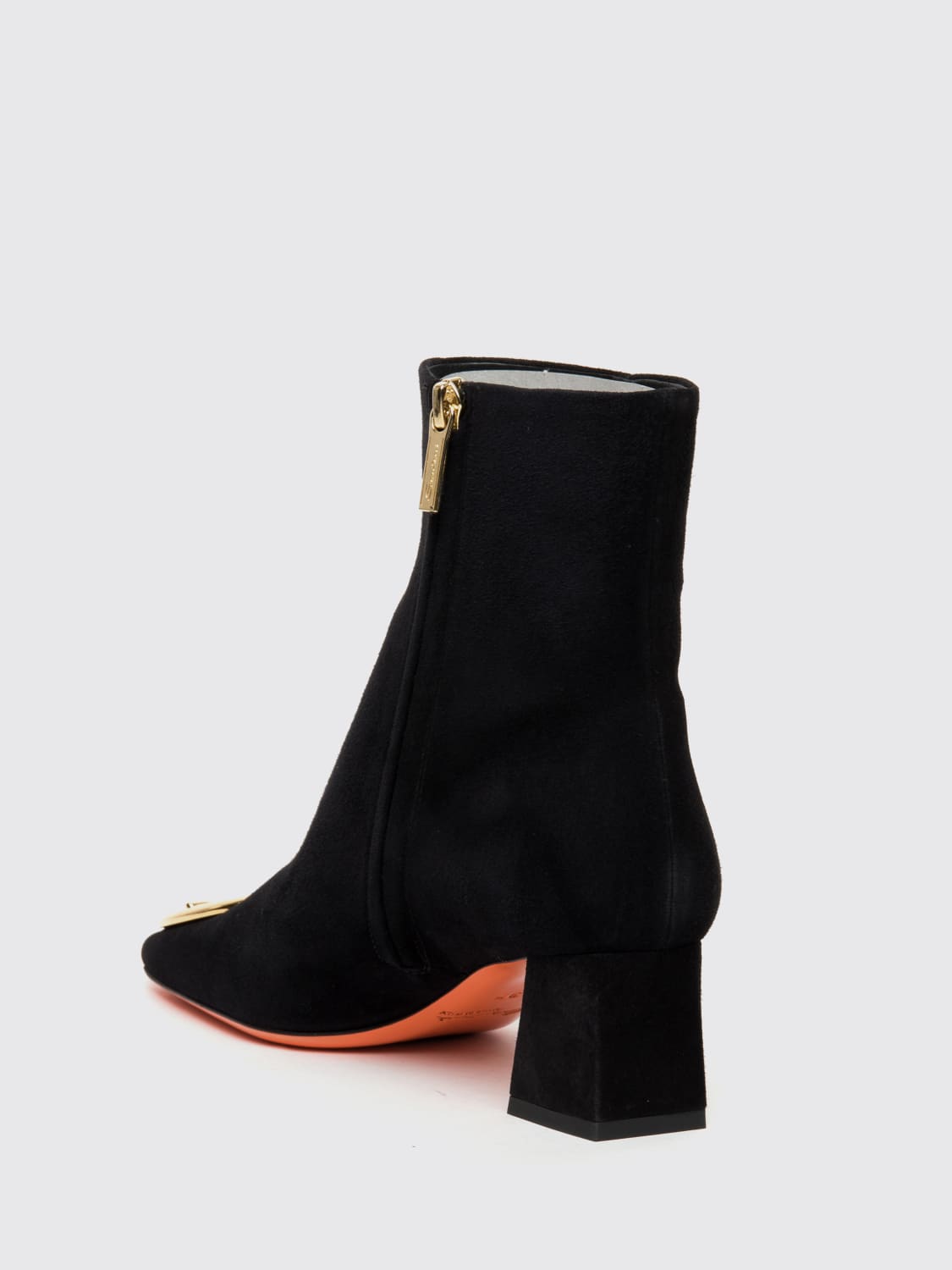 ショートブーツ・ブーティ SANTONI Woman Flat ankle boots Black WTMN70230HI2BMGD N01 SANTONI Woman Flat ankle boots Black WTMN70230HI2BMGD N01