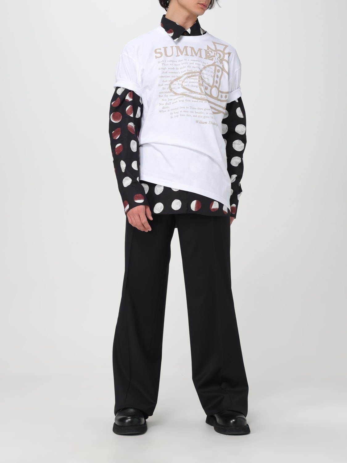 Vivienne Westwoodアウトレット：Tシャツ メンズ - ホワイト