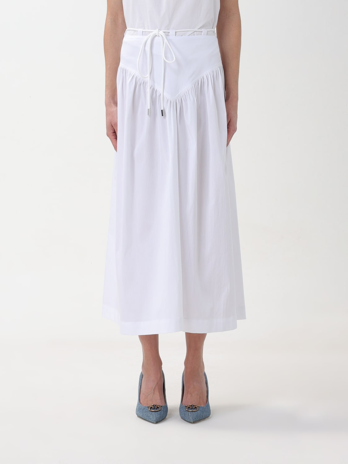 スカート PINKO Woman Skirt White 103452A1TX Z04 PINKO: Skirt woman - White | Pinko skirt 103452A1TX online