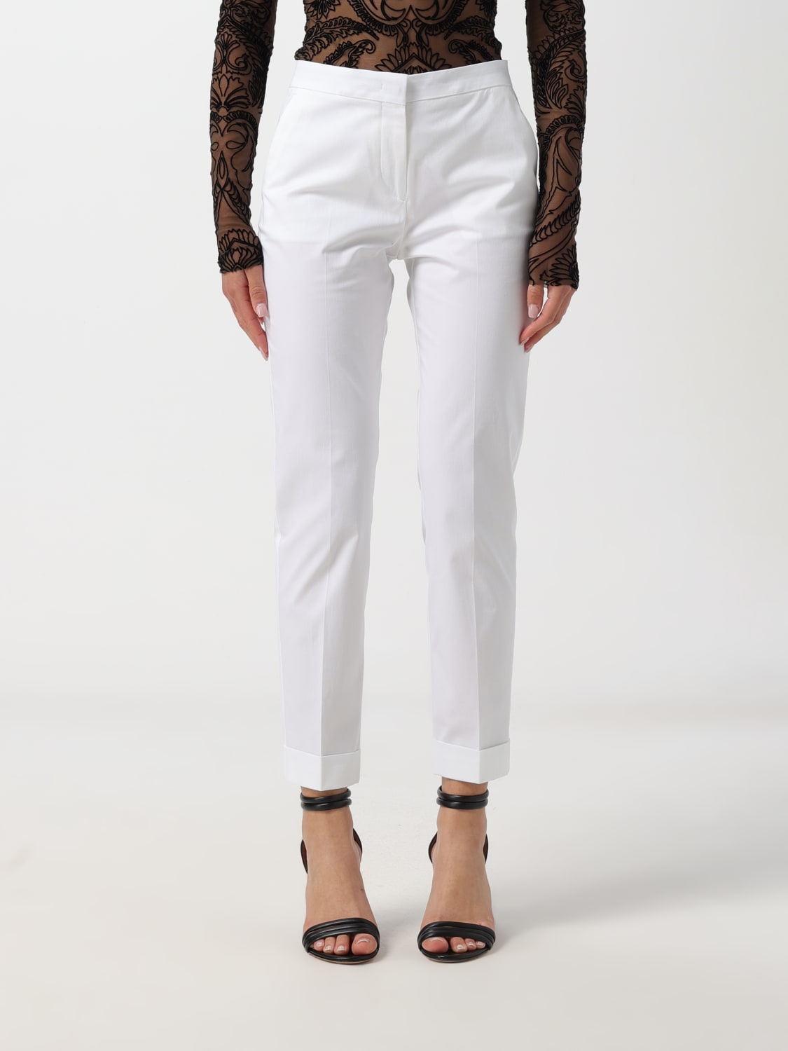 ETRO PANTS: Pants woman Etro, White - Img 1