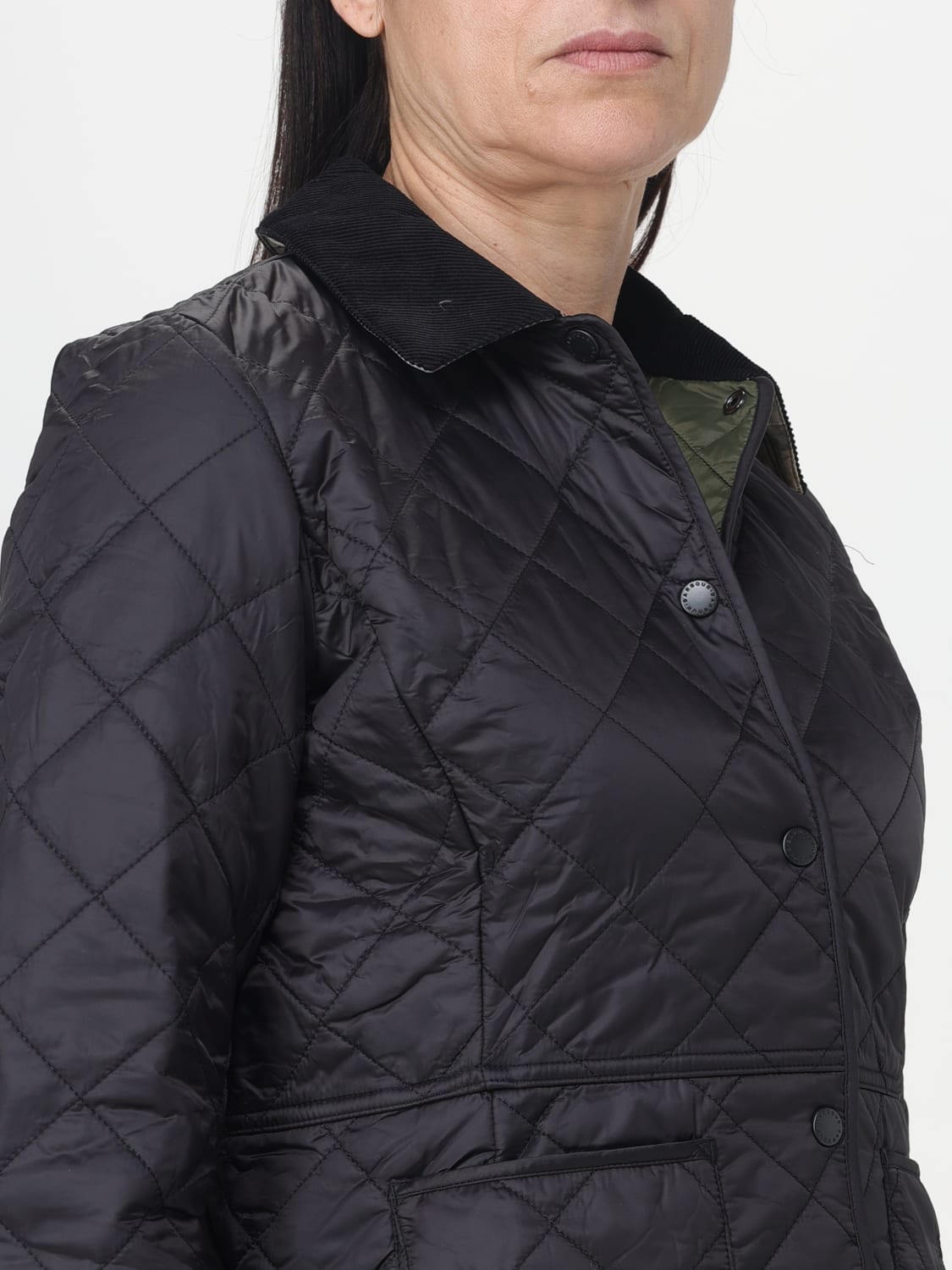 BARBOUR: Jacket woman - Black | Barbour jacket LQU1012