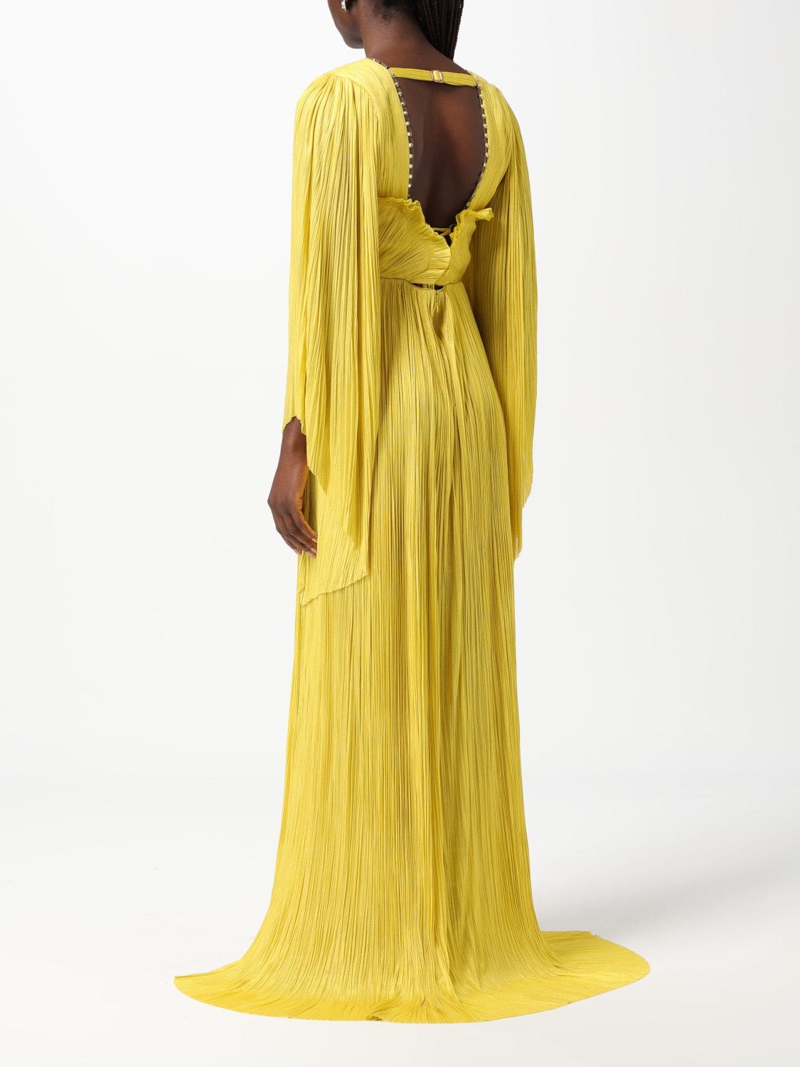 MARIA LUCIA HOHAN ABITO: Abito Harlow Maria Lucia Hohan, Giallo - Img 2