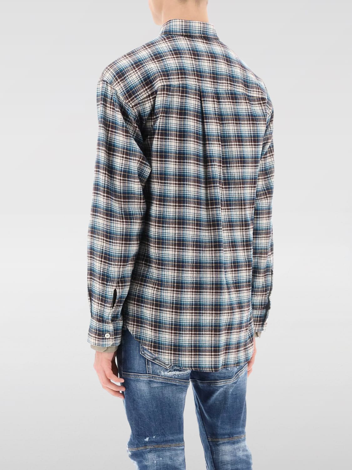 DSQUARED2 SHIRT: Shirt men Dsquared2, Multicolor - Img 2