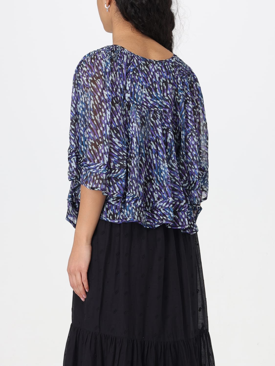 ISABEL MARANT ETOILE TOP: Shirt woman Isabel Marant Etoile, Blue - Img 2