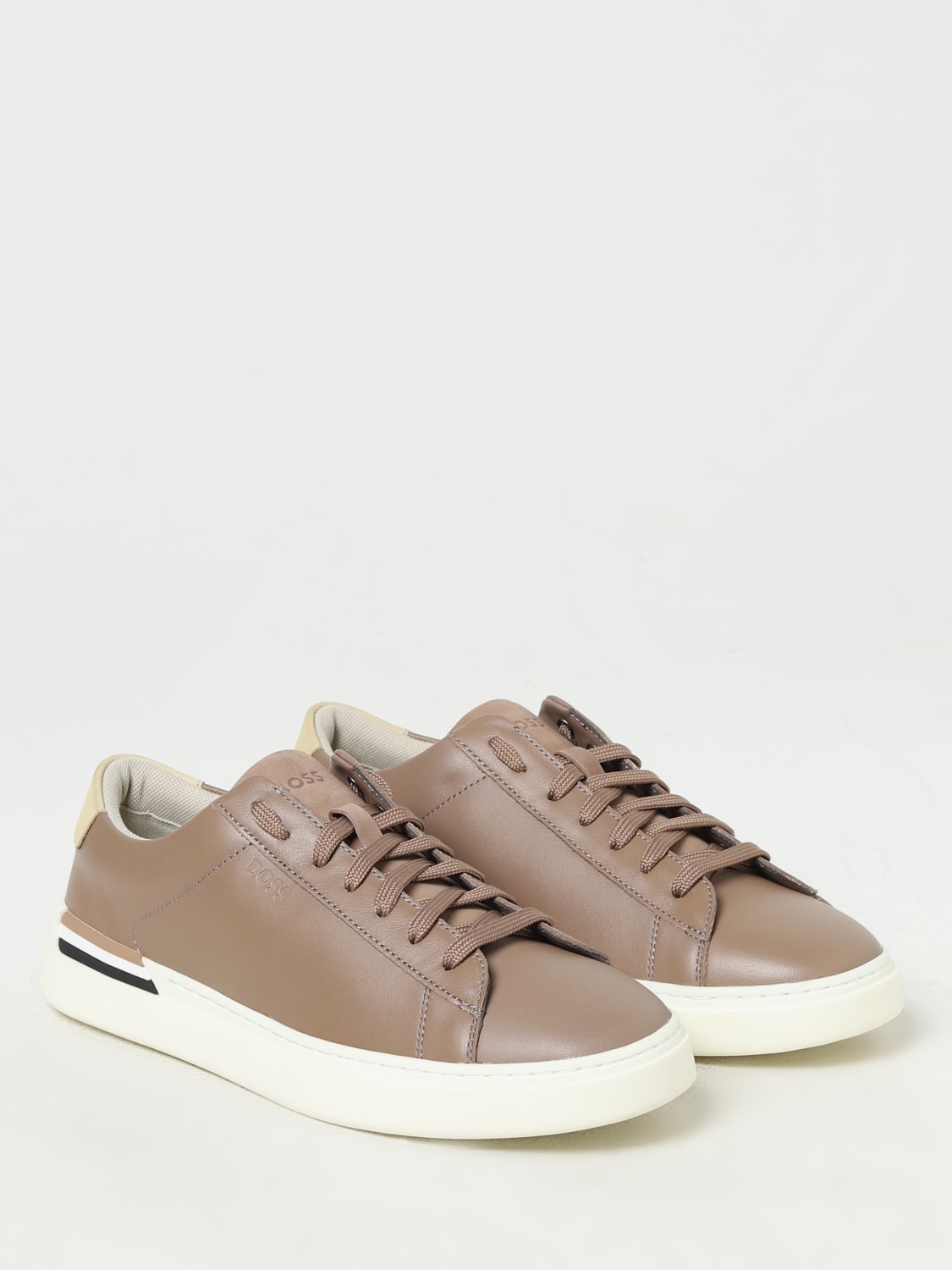 BOSS SNEAKERS: Sneakers men Boss, Beige - Img 2