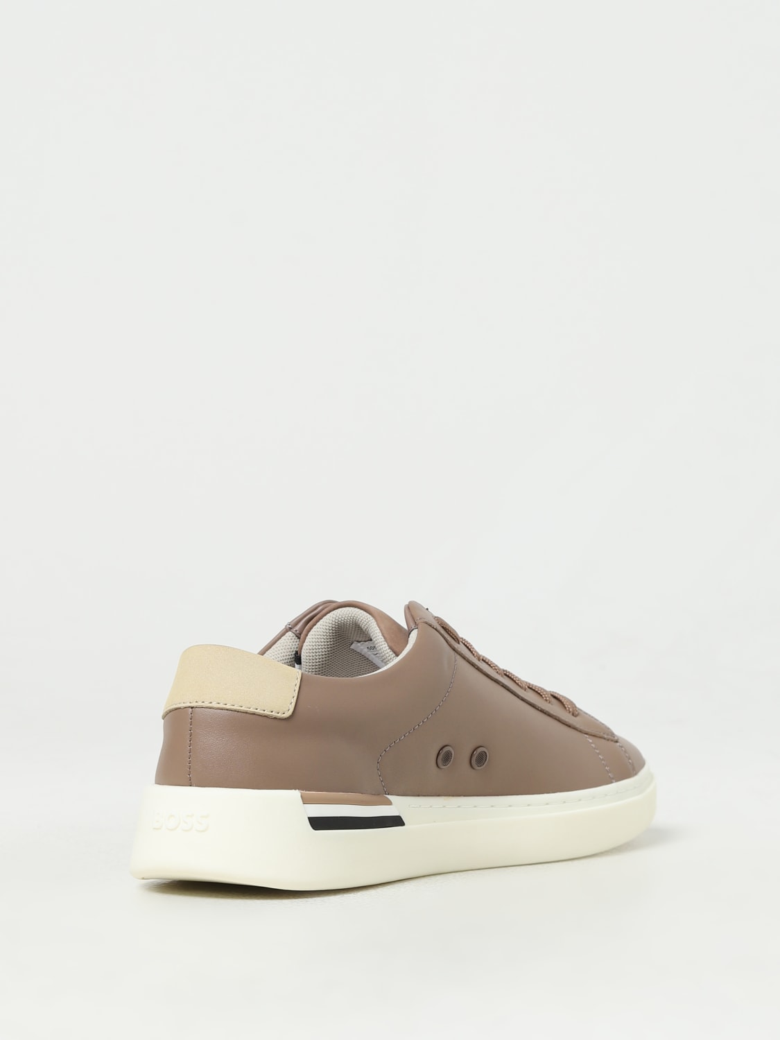 BOSS SNEAKERS: Sneakers men Boss, Beige - Img 3