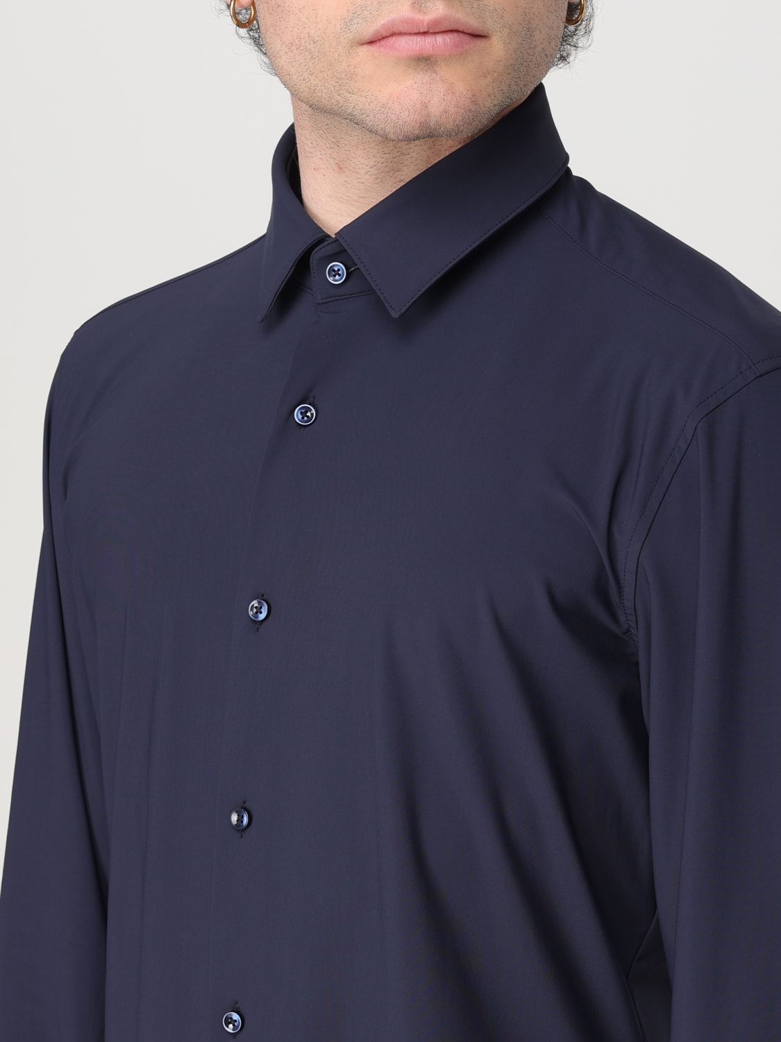 BOSS CAMISA: Camisa hombre Boss, Azul Oscuro - Img 3