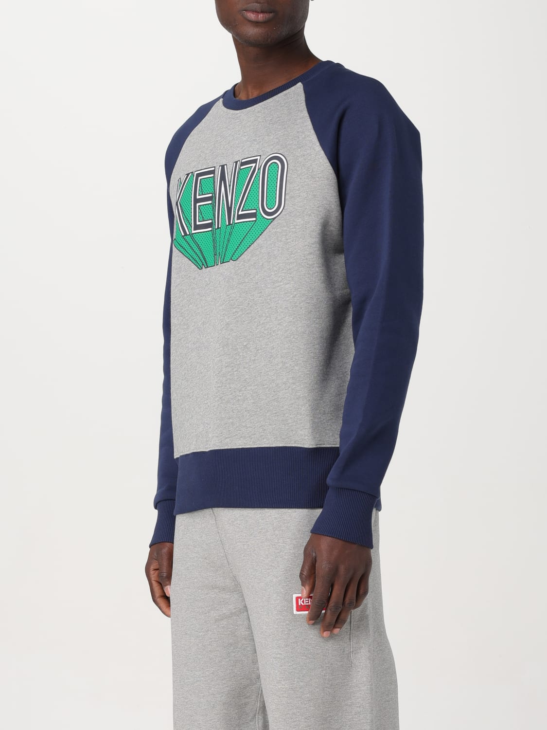 KENZO スウェットシャツ: スウェットシャツ メンズ Kenzo, グレー - Img 4