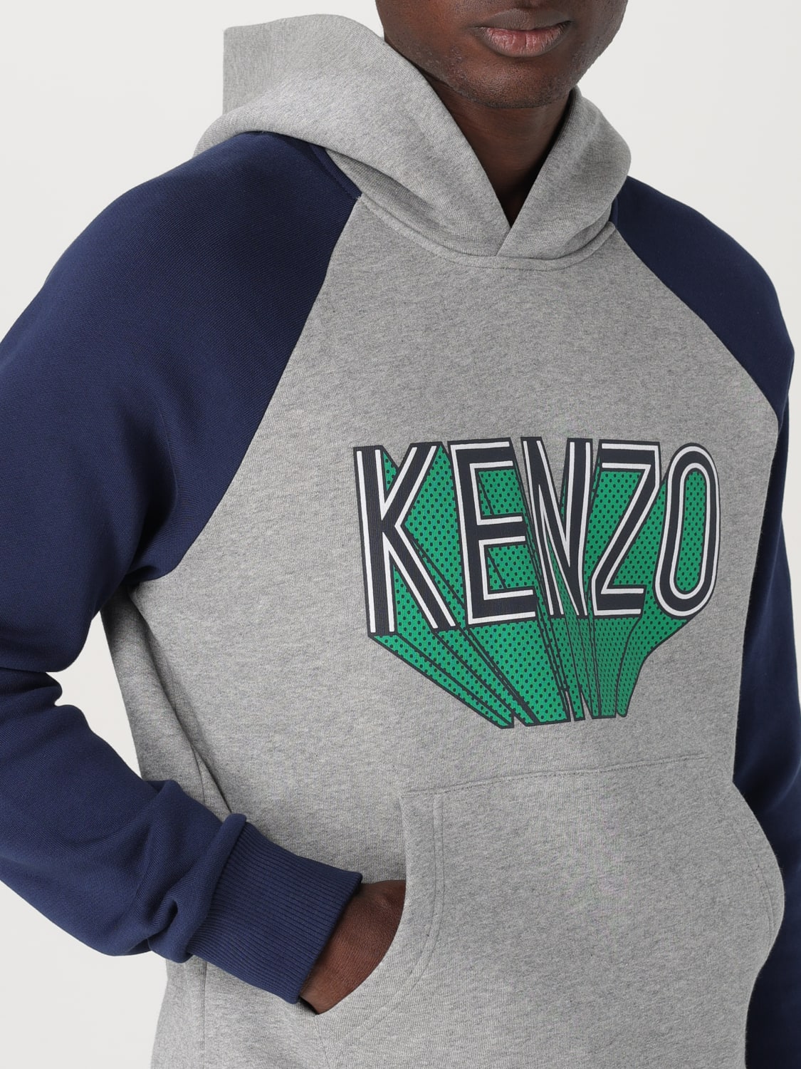 KENZO ТОЛСТОВКА: Толстовка Мужское Kenzo, Серый - Img 5