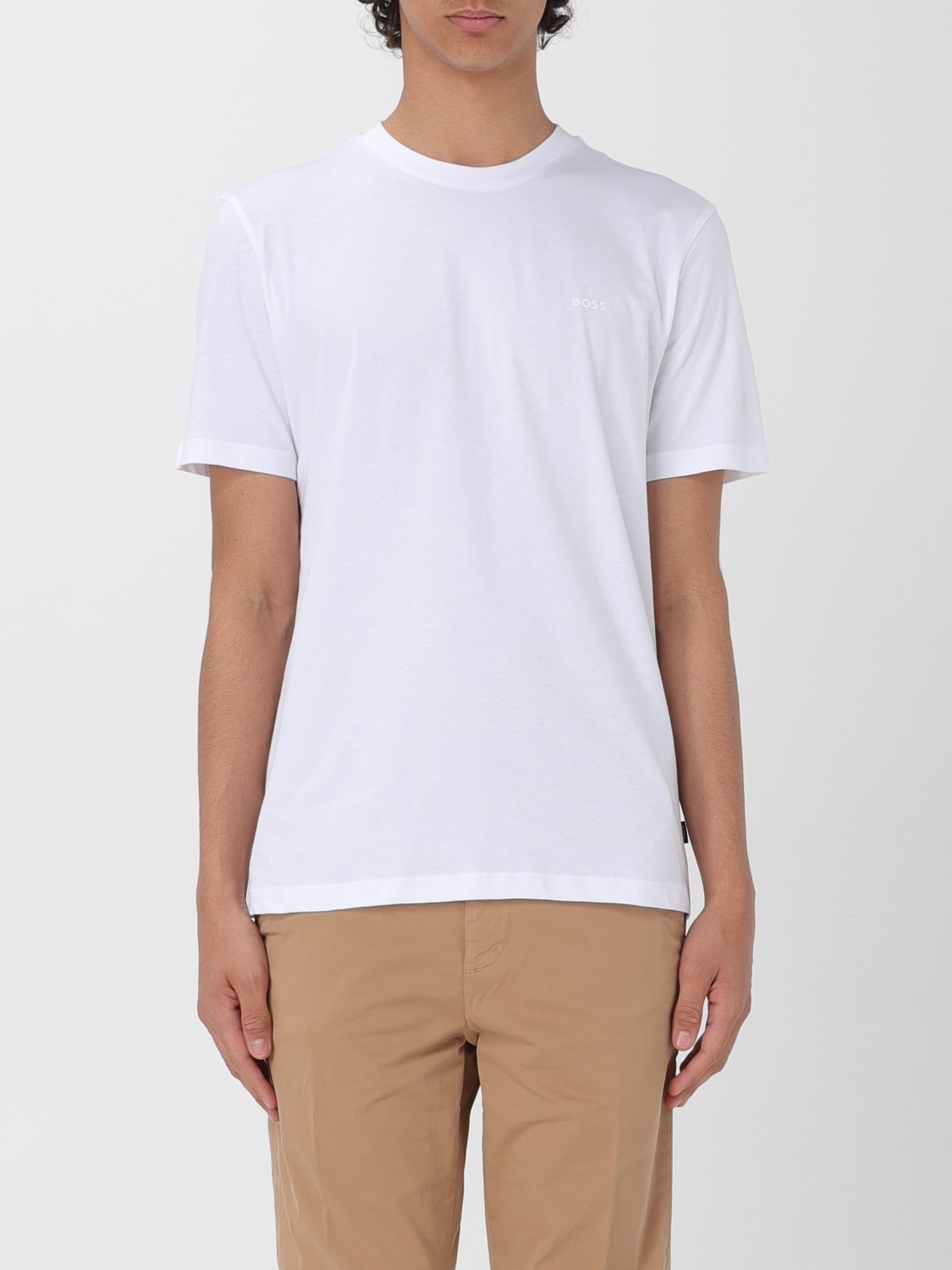 BOSS T-SHIRT: T-shirt men Boss, White - Img 1