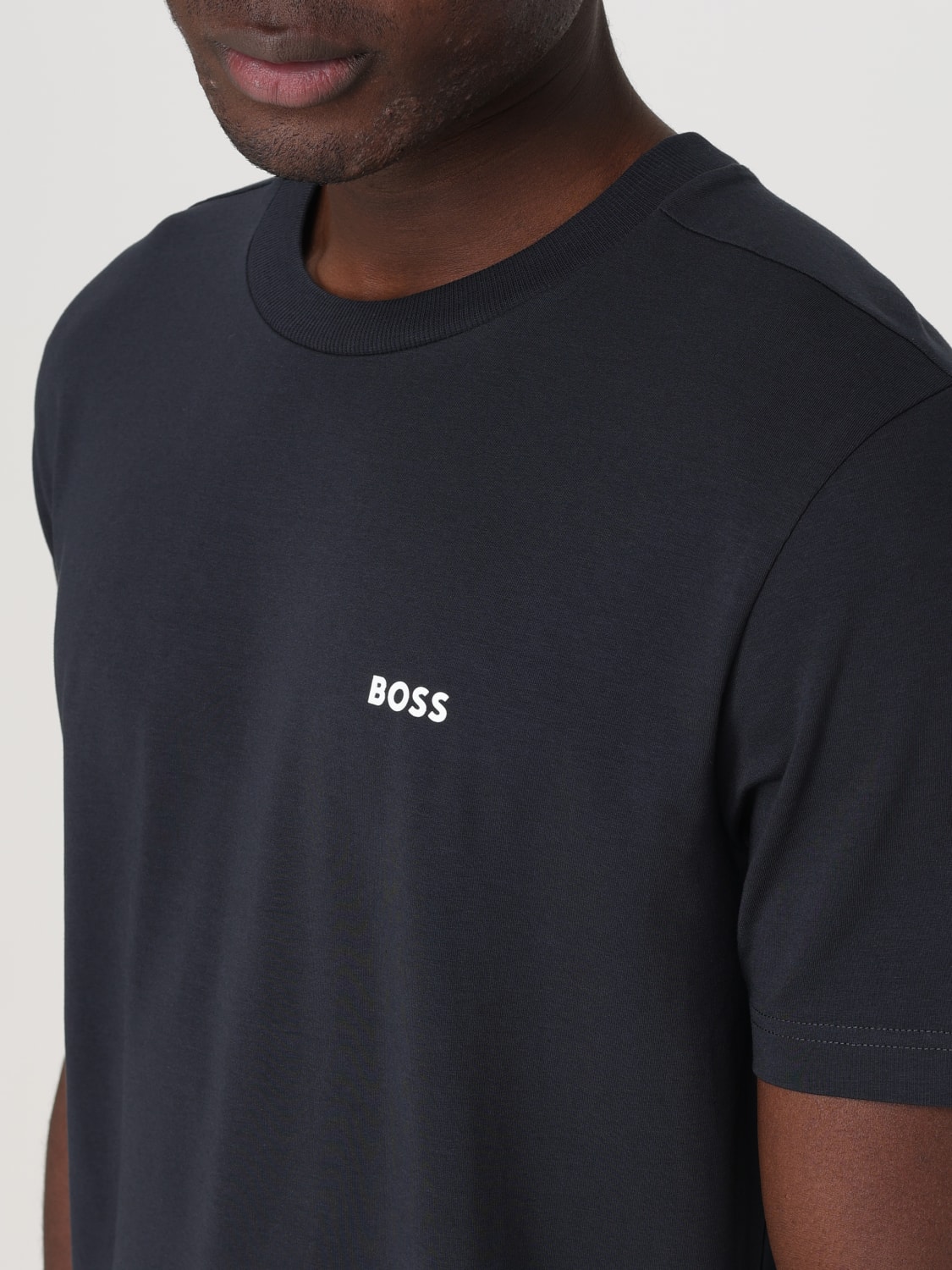 BOSS T-SHIRT: T-shirt men Boss, Blue - Img 3