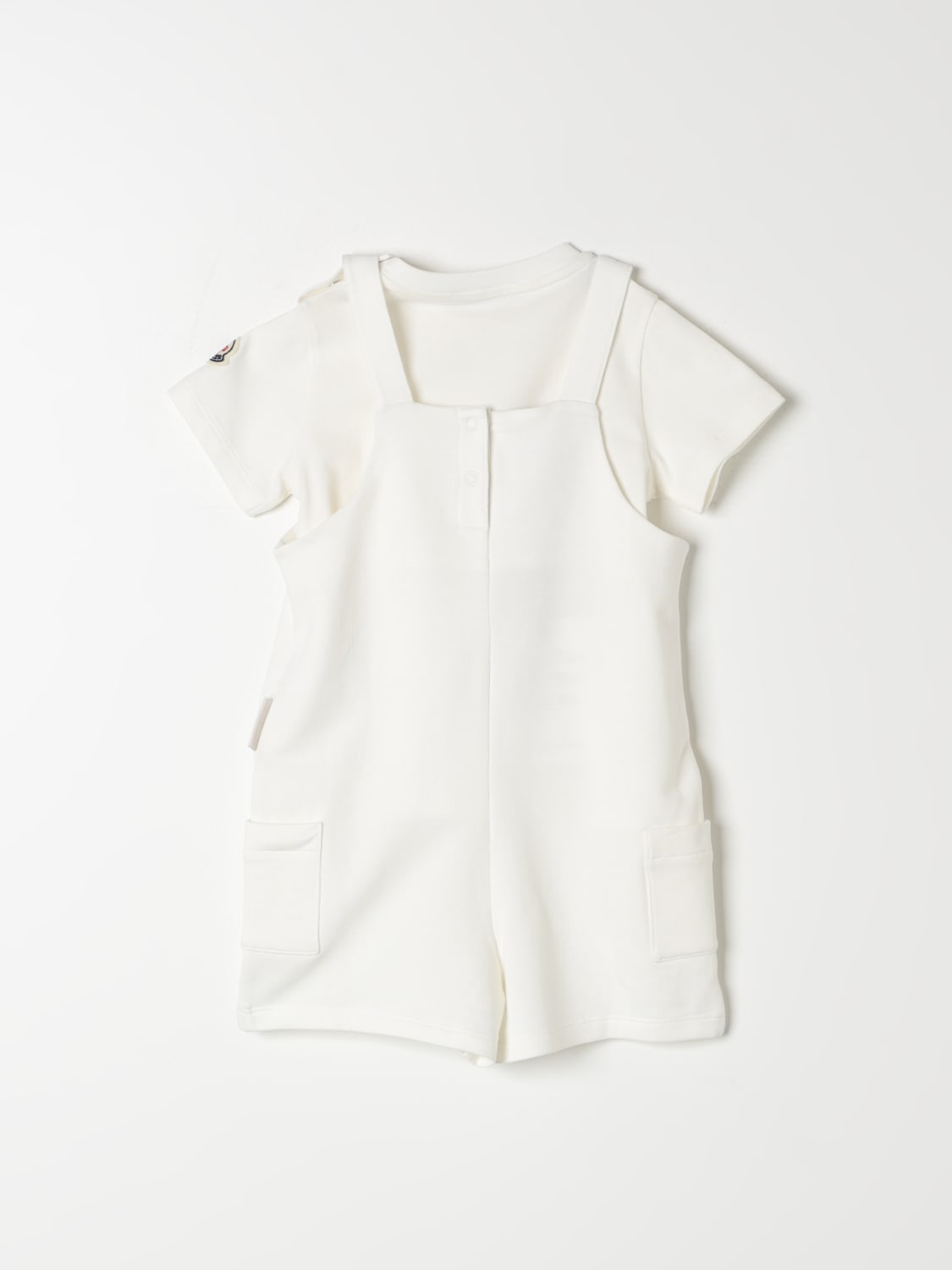 MONCLER COMBINATO: Combinato bambino Moncler, Bianco - Img 2