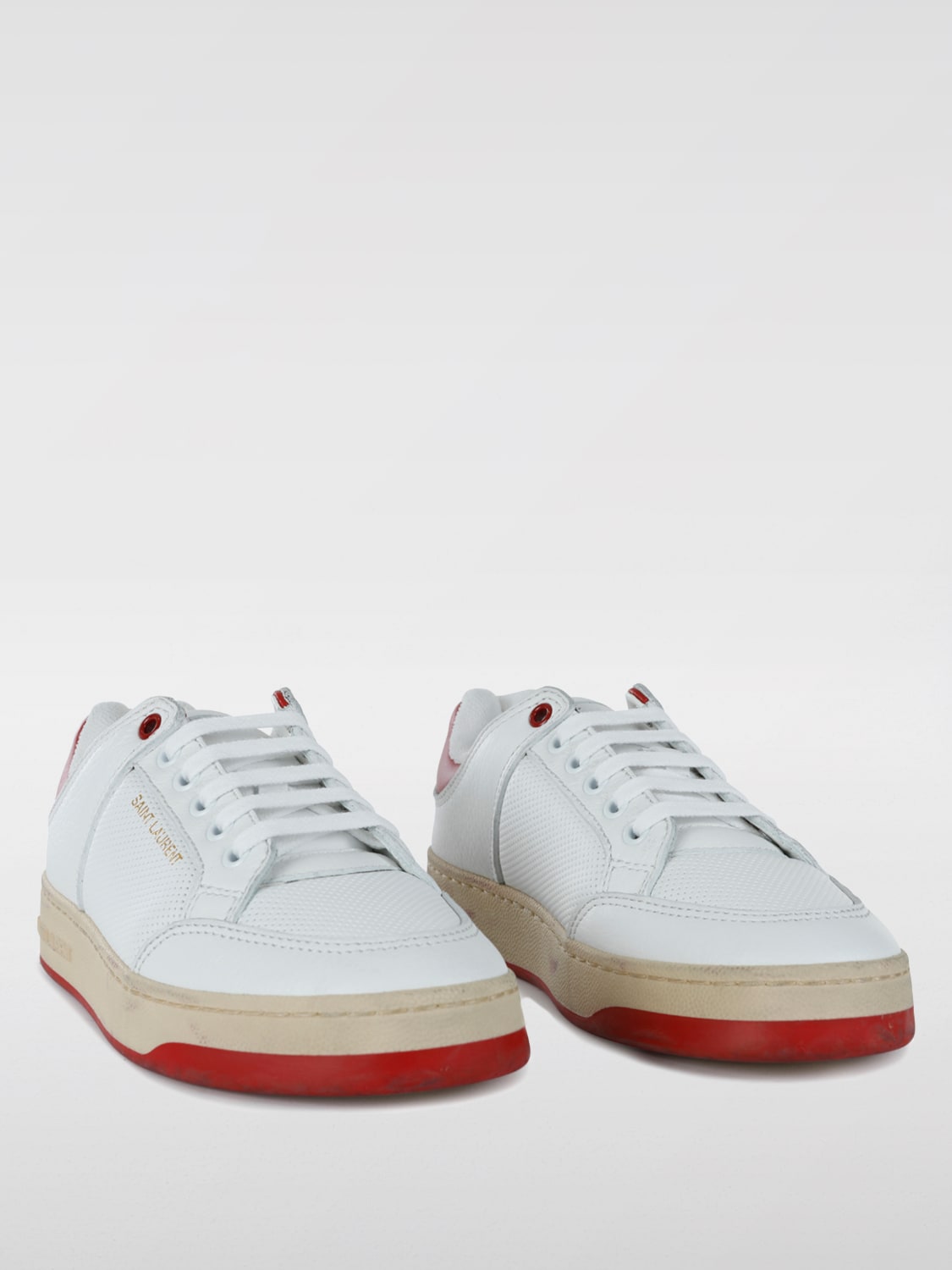 SAINT LAURENT SNEAKERS: Sneakers damen Saint Laurent, Weiß - Img 2