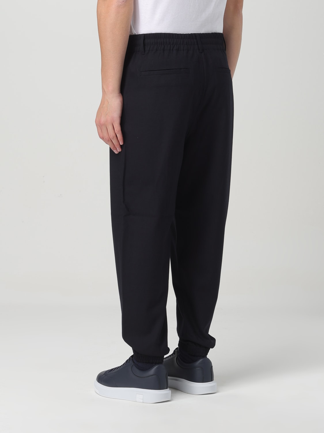 EMPORIO ARMANI Pants men Navy Emporio Armani pants 6R1P931NFVZ online at GIGLIO.COM