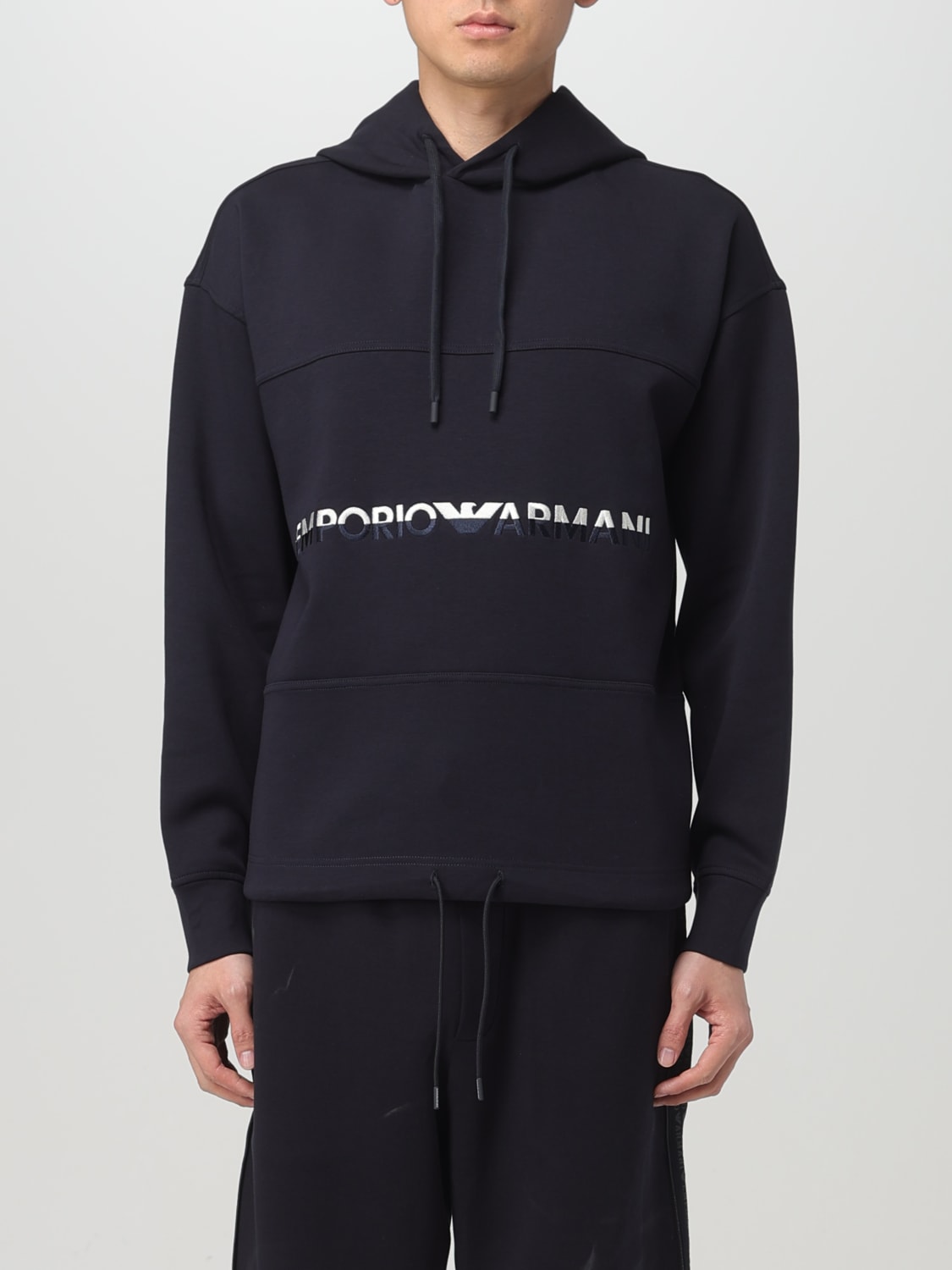 Emporio Armani Outlet Pullover herren Navy Emporio Armani Sweatshirt 6R1MCM1JHSZ online auf GIGLIO.COM